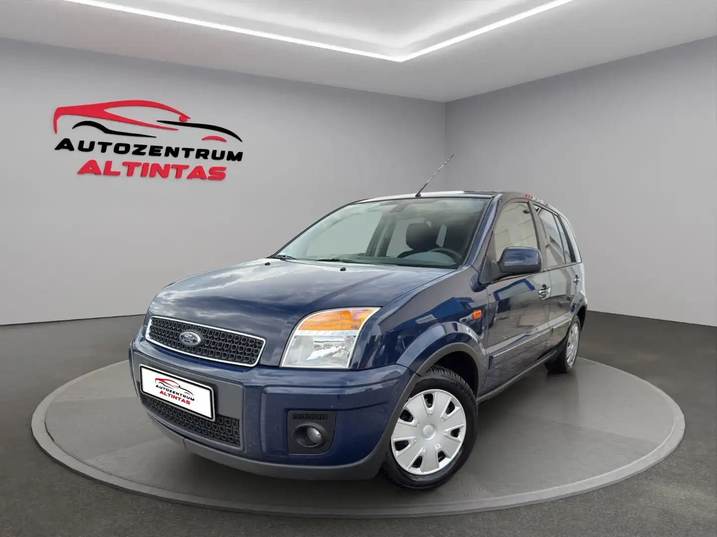 Ford Fusion Plus*KLIMAAUT**68.000KM**PDC*SHZ*TÜV NEU* Albastru - 1