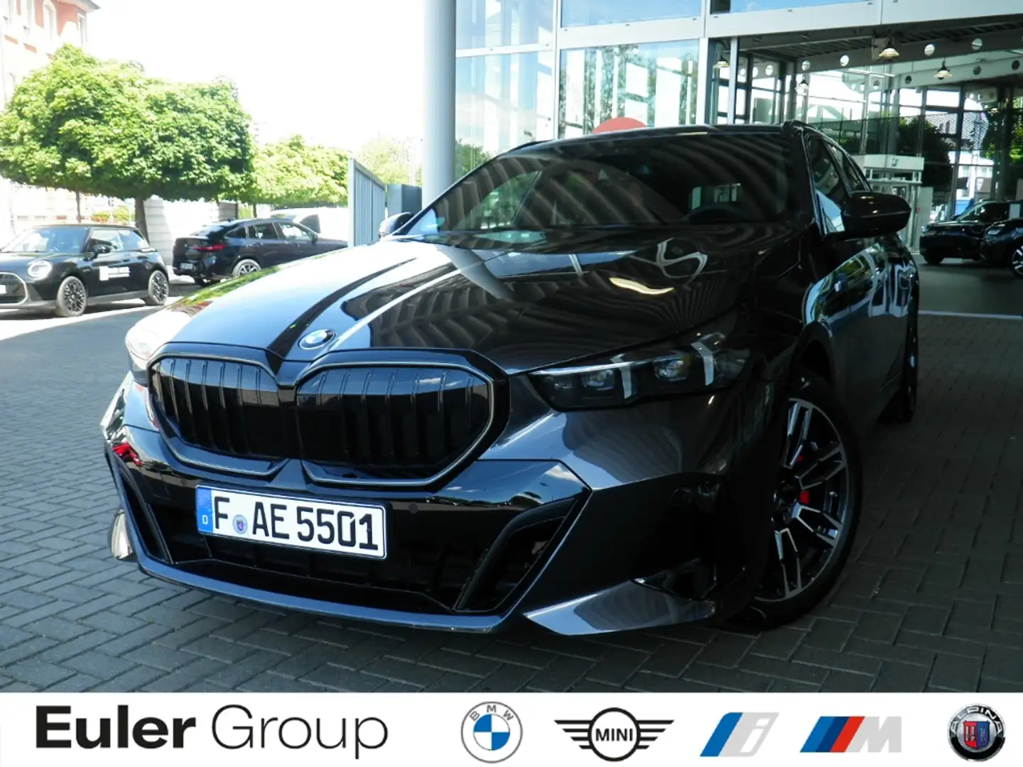 BMW 520 d Touring Sportpaket HUD Navi digitales Cockpit So Grau - 1