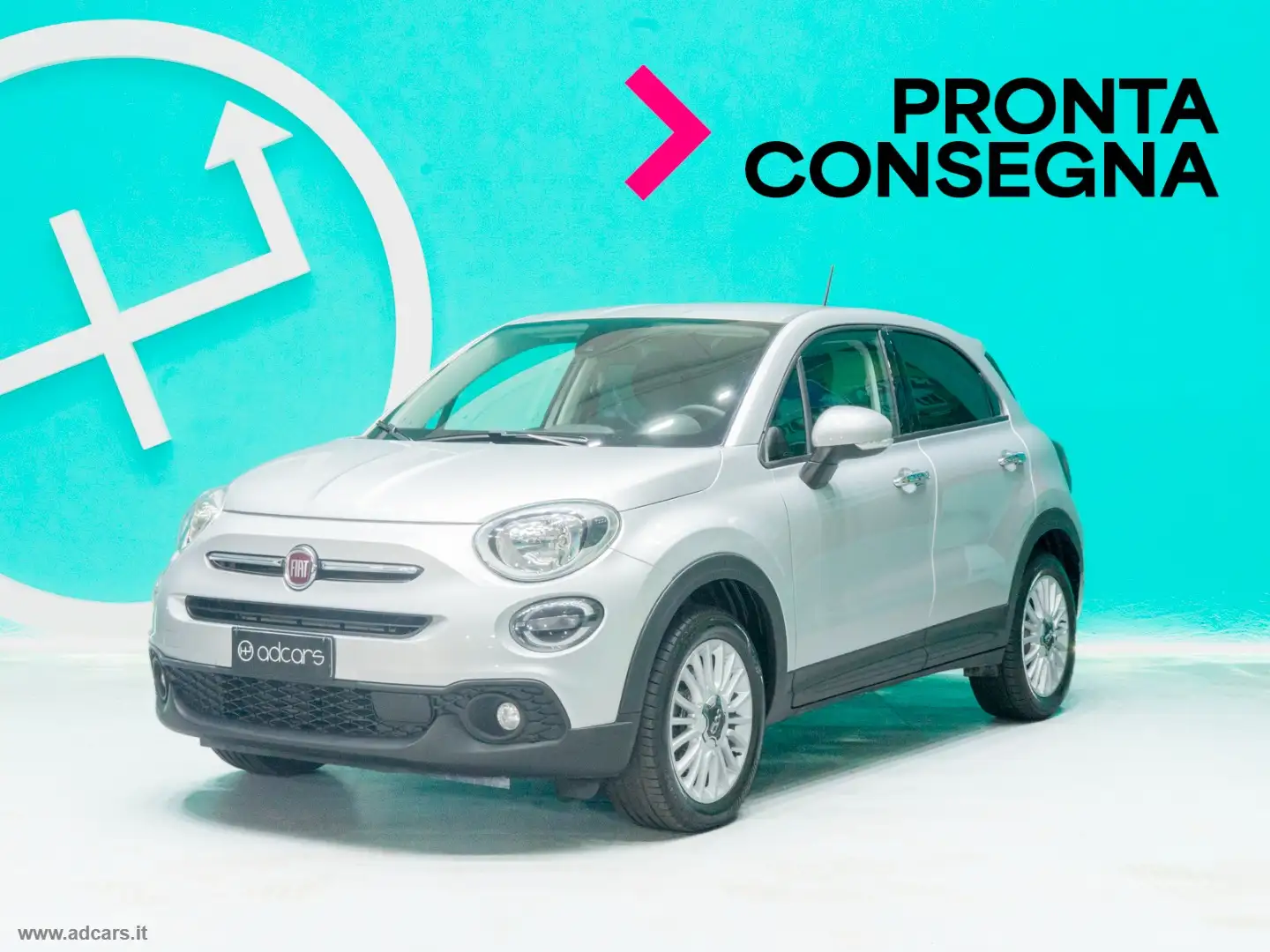 Fiat 500X 1.3 T4 150 CV DCT CONNECT Cross Grijs - 1