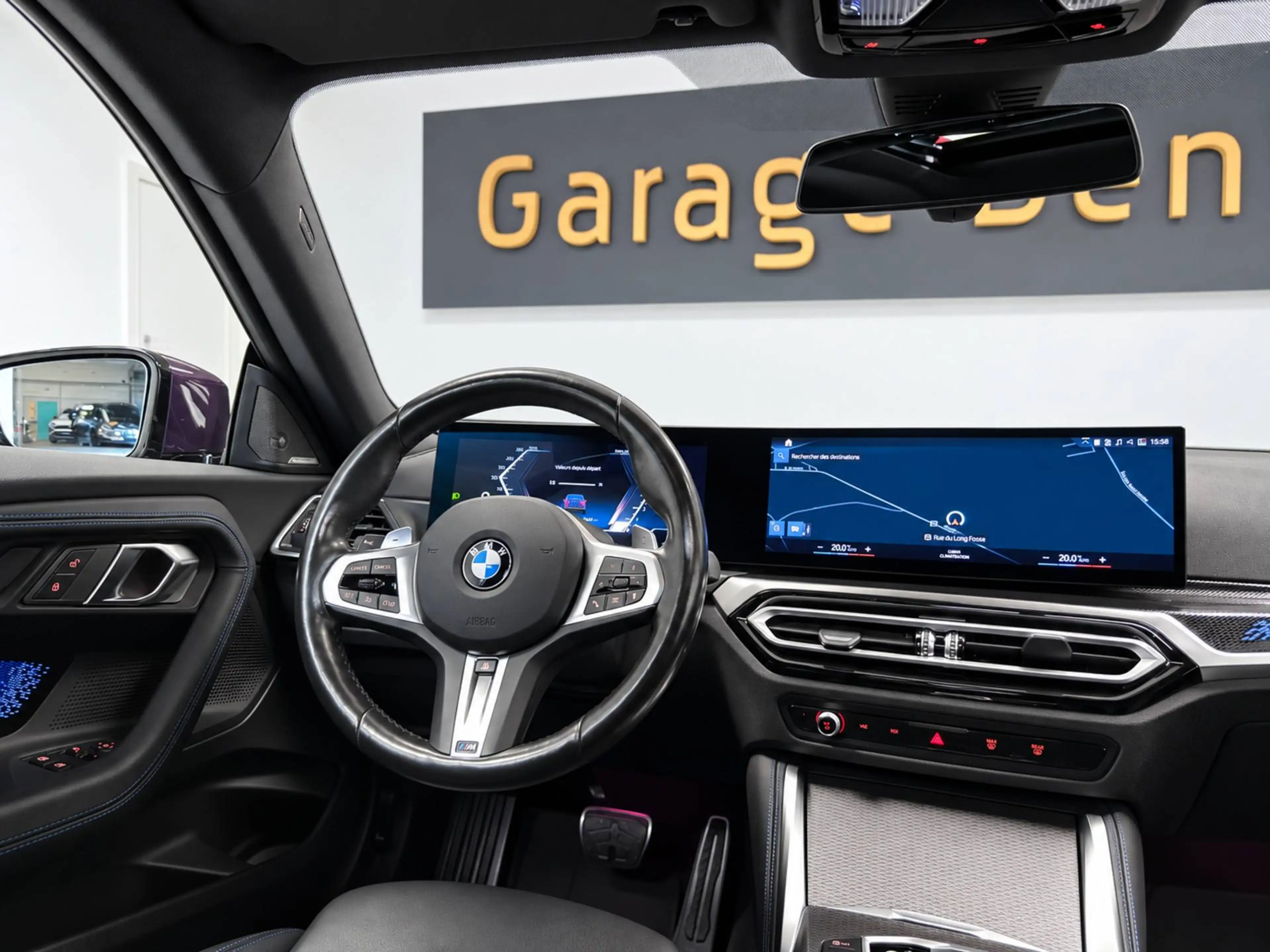 BMW 220 Coupé 220iAS PACK M**TOIT-OUVRANT*GPS+CAMERA*LED*CUIR*GARANTIE* — photo 10