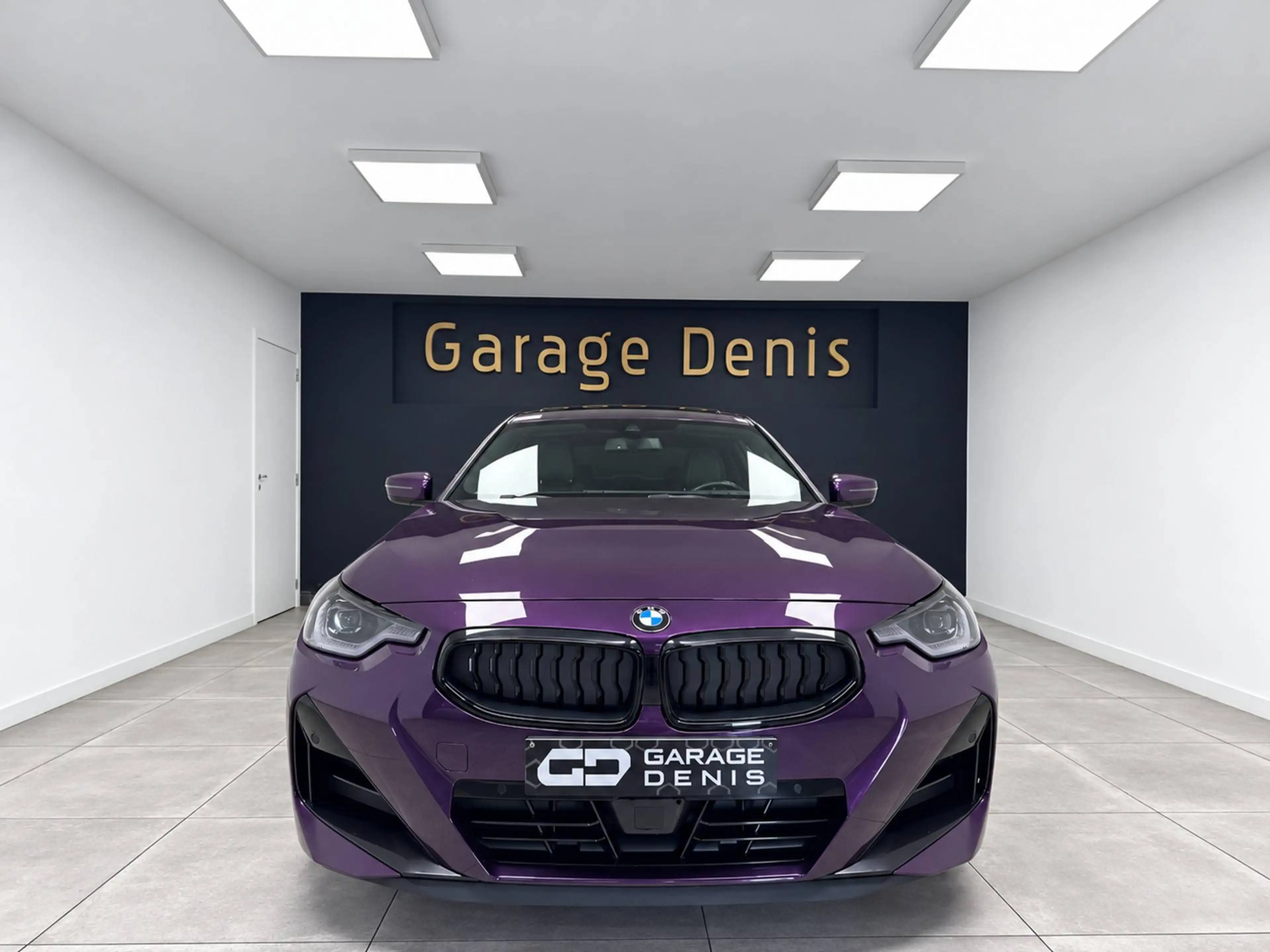 BMW 220 Coupé 220iAS PACK M**TOIT-OUVRANT*GPS+CAMERA*LED*CUIR*GARANTIE* — photo 2