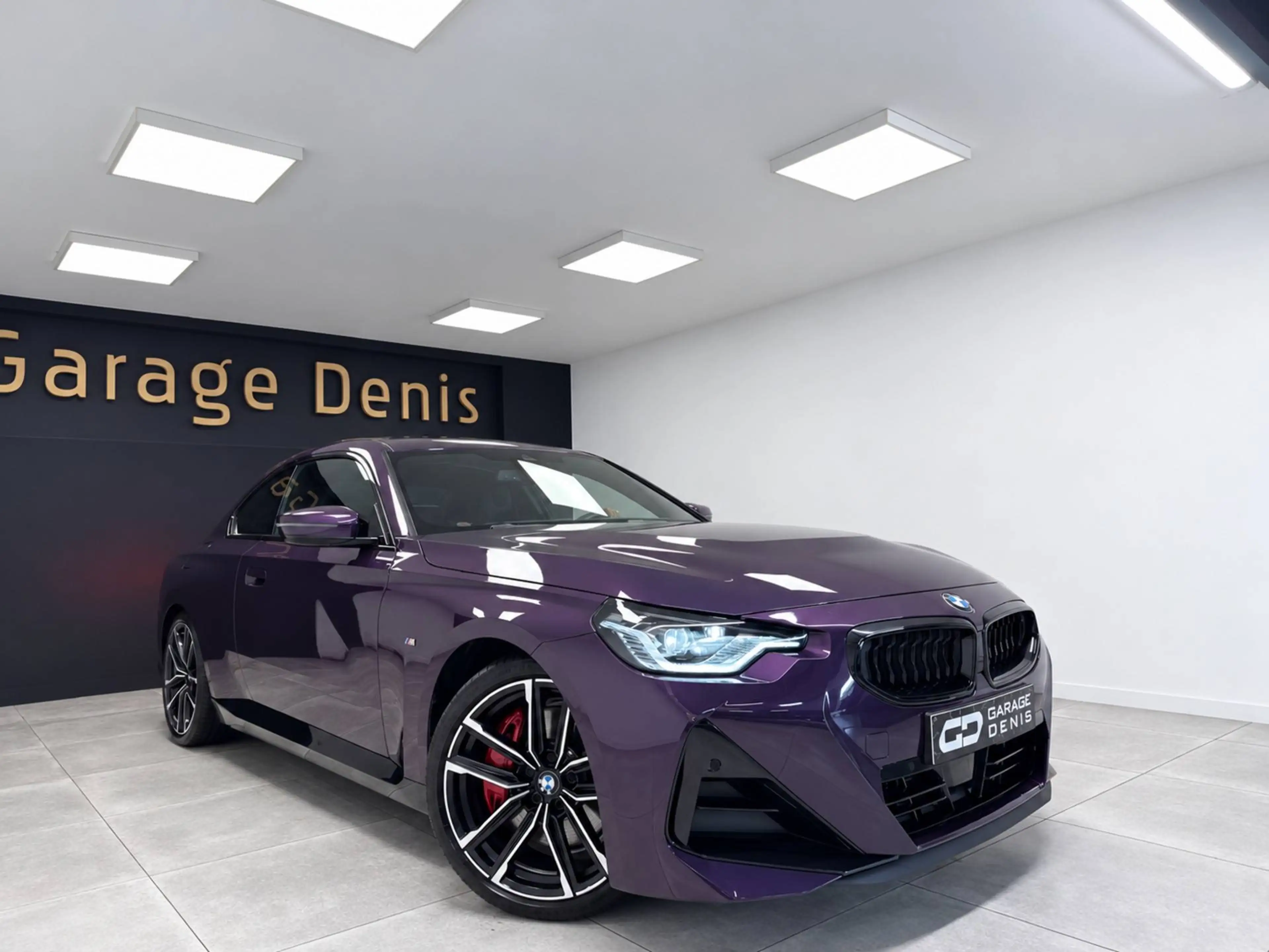 BMW 220 Coupé 220iAS PACK M**TOIT-OUVRANT*GPS+CAMERA*LED*CUIR*GARANTIE* — photo 3