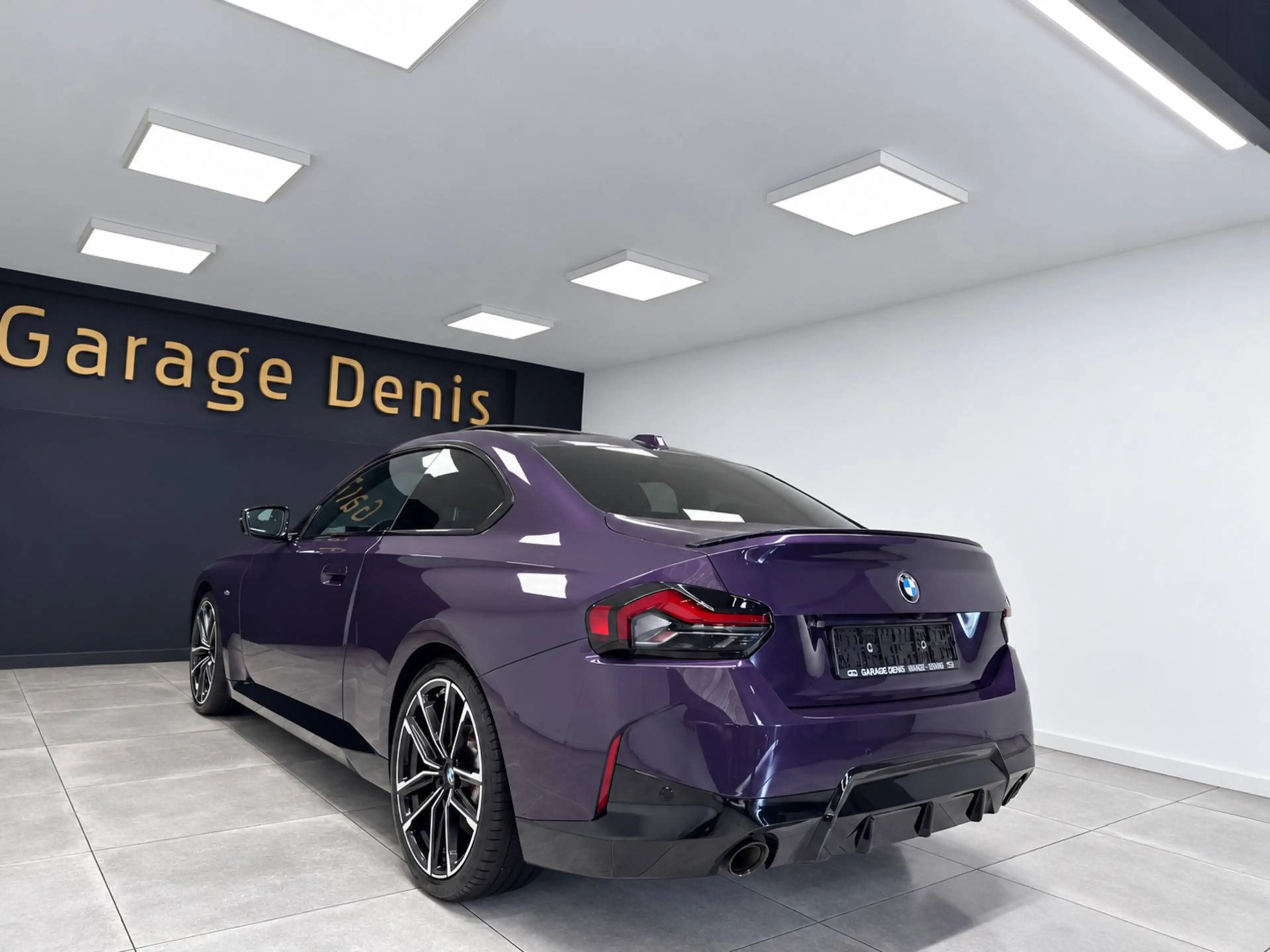 BMW 220 Coupé 220iAS PACK M**TOIT-OUVRANT*GPS+CAMERA*LED*CUIR*GARANTIE* — photo 8