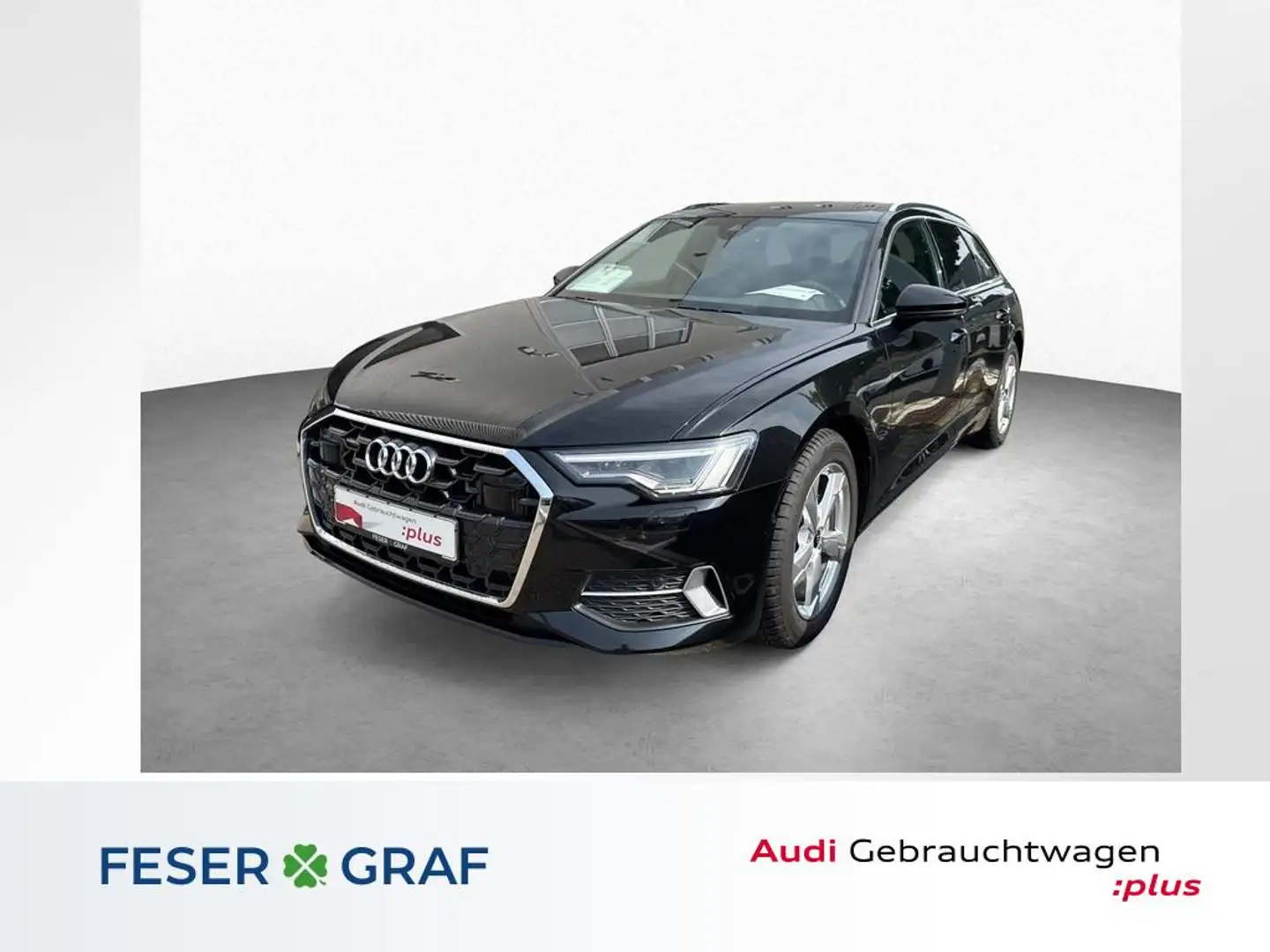 Audi A6 Avant 40 TDI qu S tr. AHK-Pano-Matrix-ACC Schwarz - 1