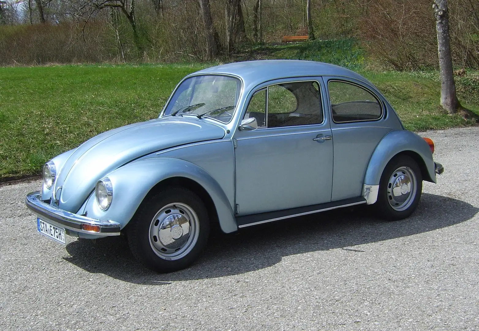 Volkswagen Käfer Standard Albastru - 1