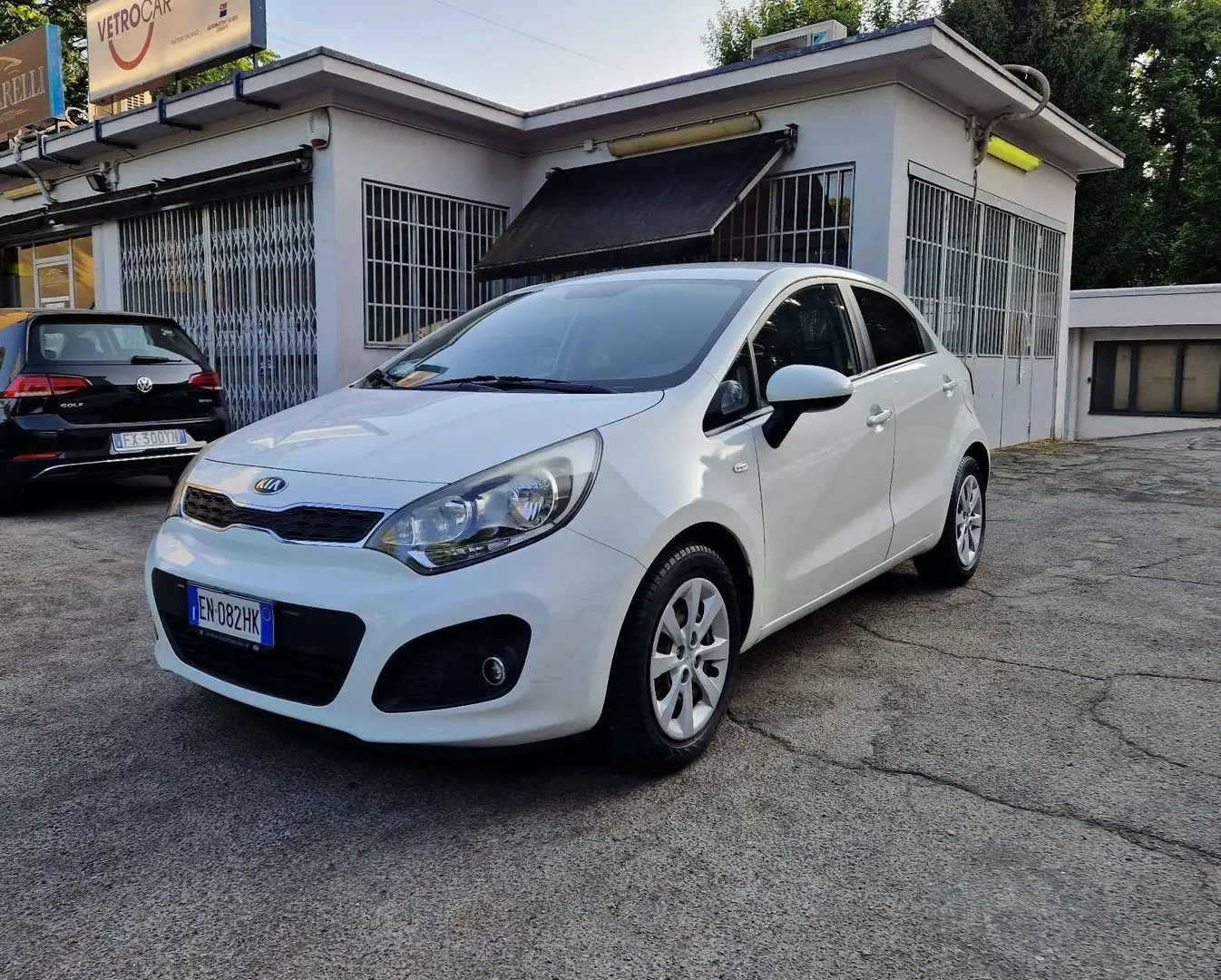 Kia Rio 5p 1.2 CVVT EX *OK NEOPATENTATI * Bianco - 1