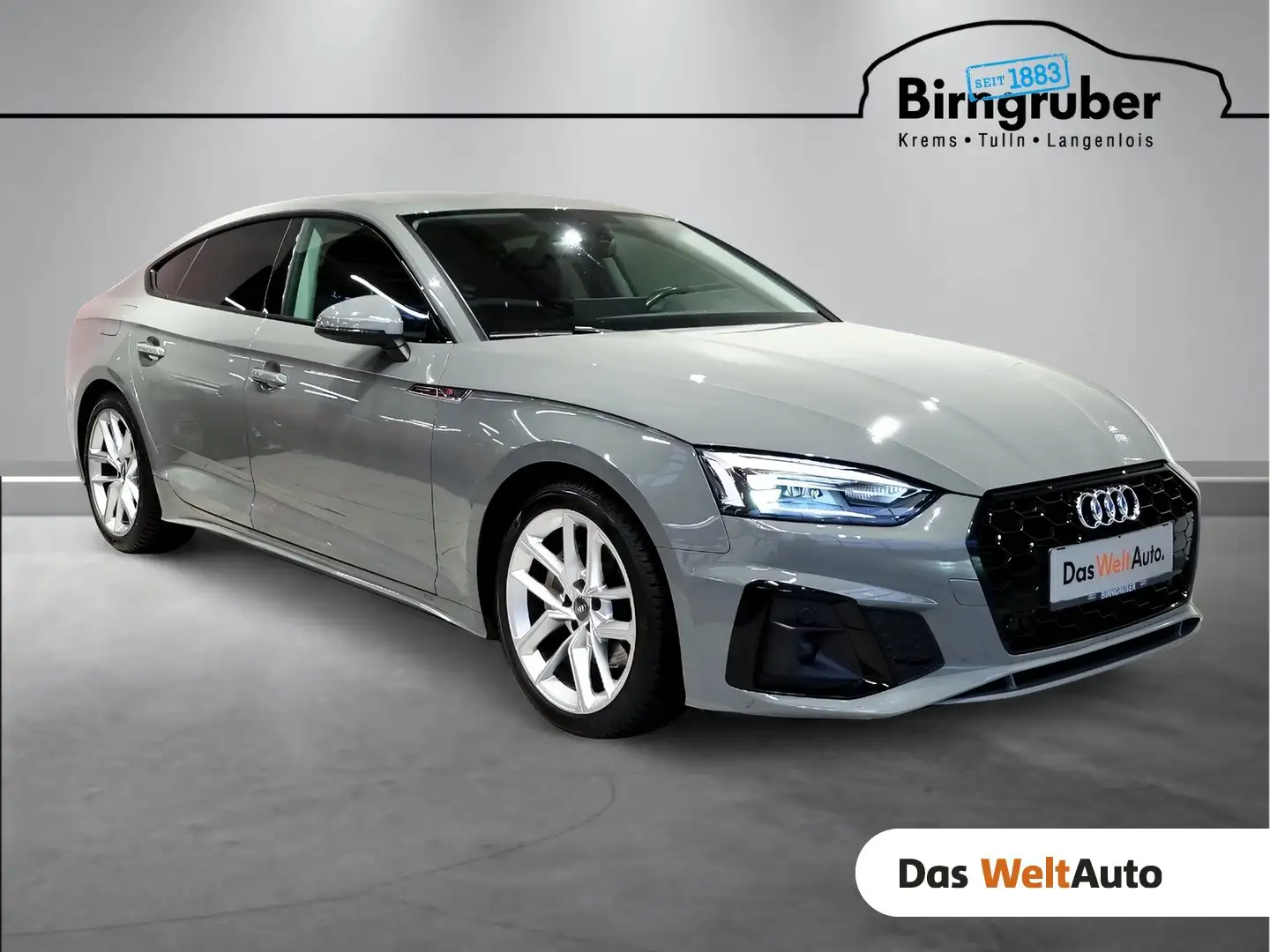 Audi A5 40 TDI S line Gris - 1