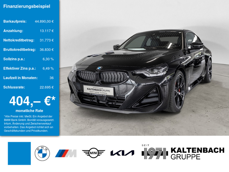 BMW 240 Mi Coupe AHK LED ACC NAVI KAMERA SHZ PDC