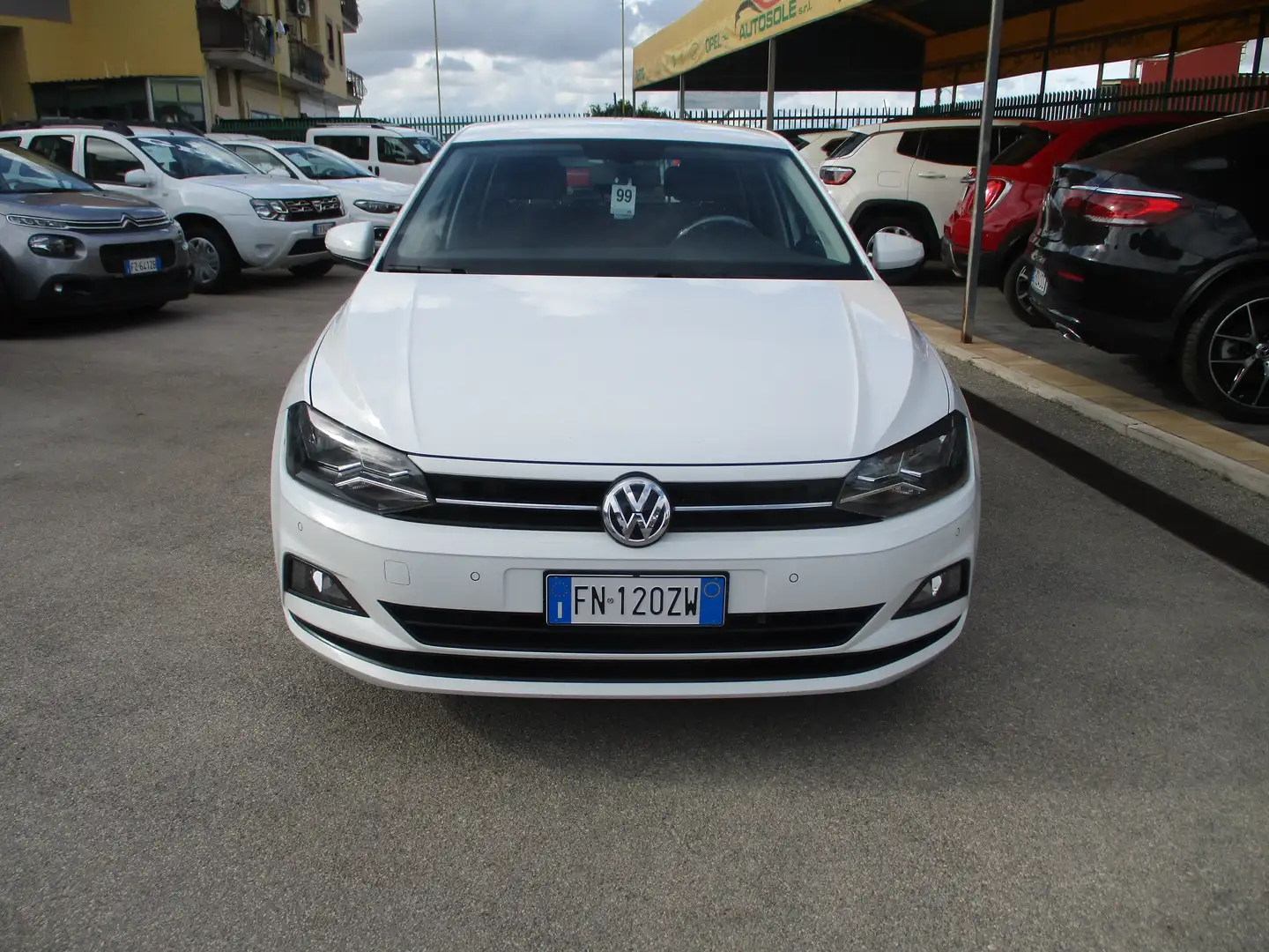 Volkswagen Polo POLO 1.0 TGI BENZINA/METANO 90CV COMFORT PERFETTA Bianco - 2
