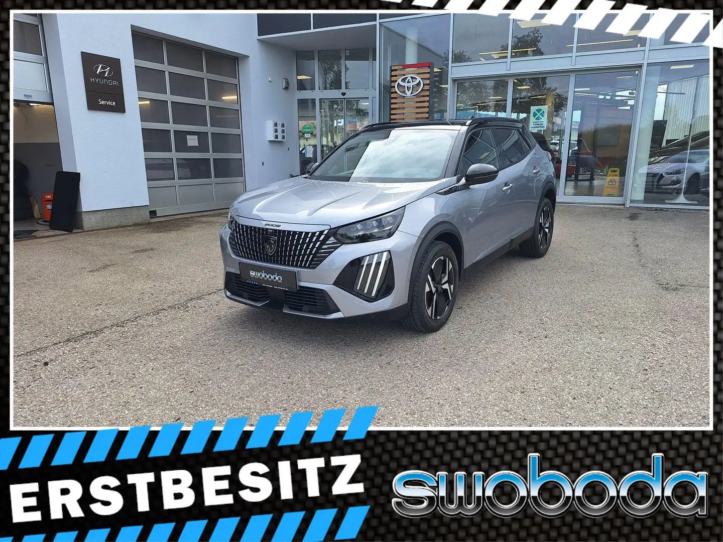 Peugeot 2008 PureTech 130 S&S GT EAT8 Silber - 1