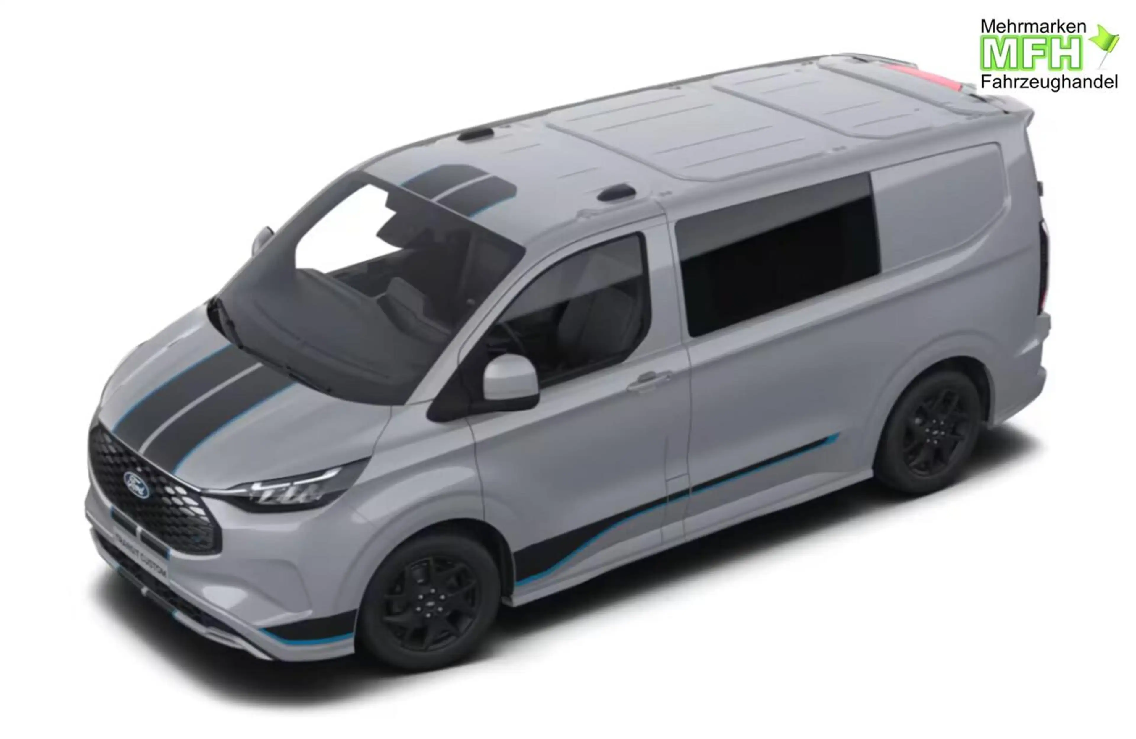 Ford E-Transit Custom Sport DCiV 71kWh L1 ACC Kam360 160 kW (2... — photo 4