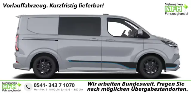 Ford E-Transit Custom Sport DCiV 71kWh L1 ACC Kam360 160 kW (2...