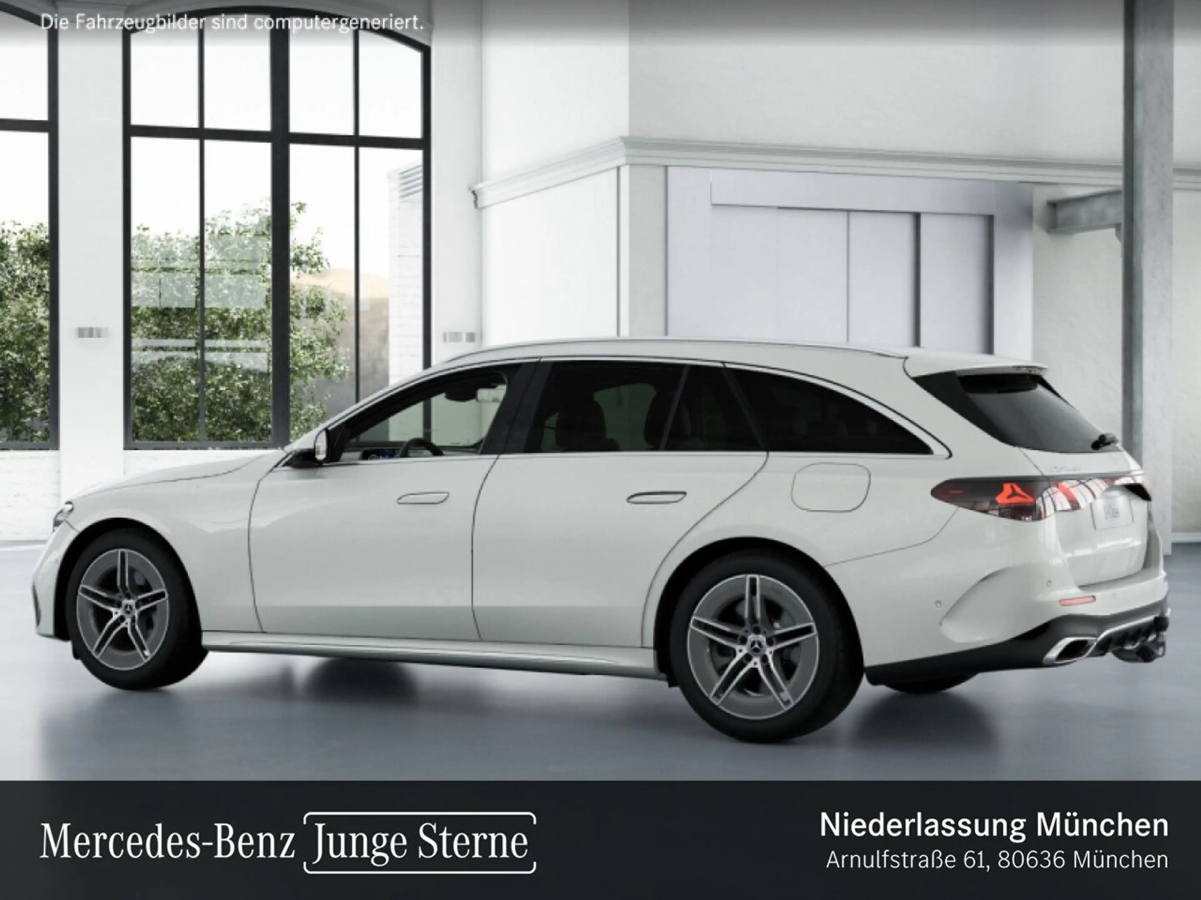 Mercedes-Benz E 300 de T 4M Hybrid AMG Fahrass 360° Distr. AHK — photo 15
