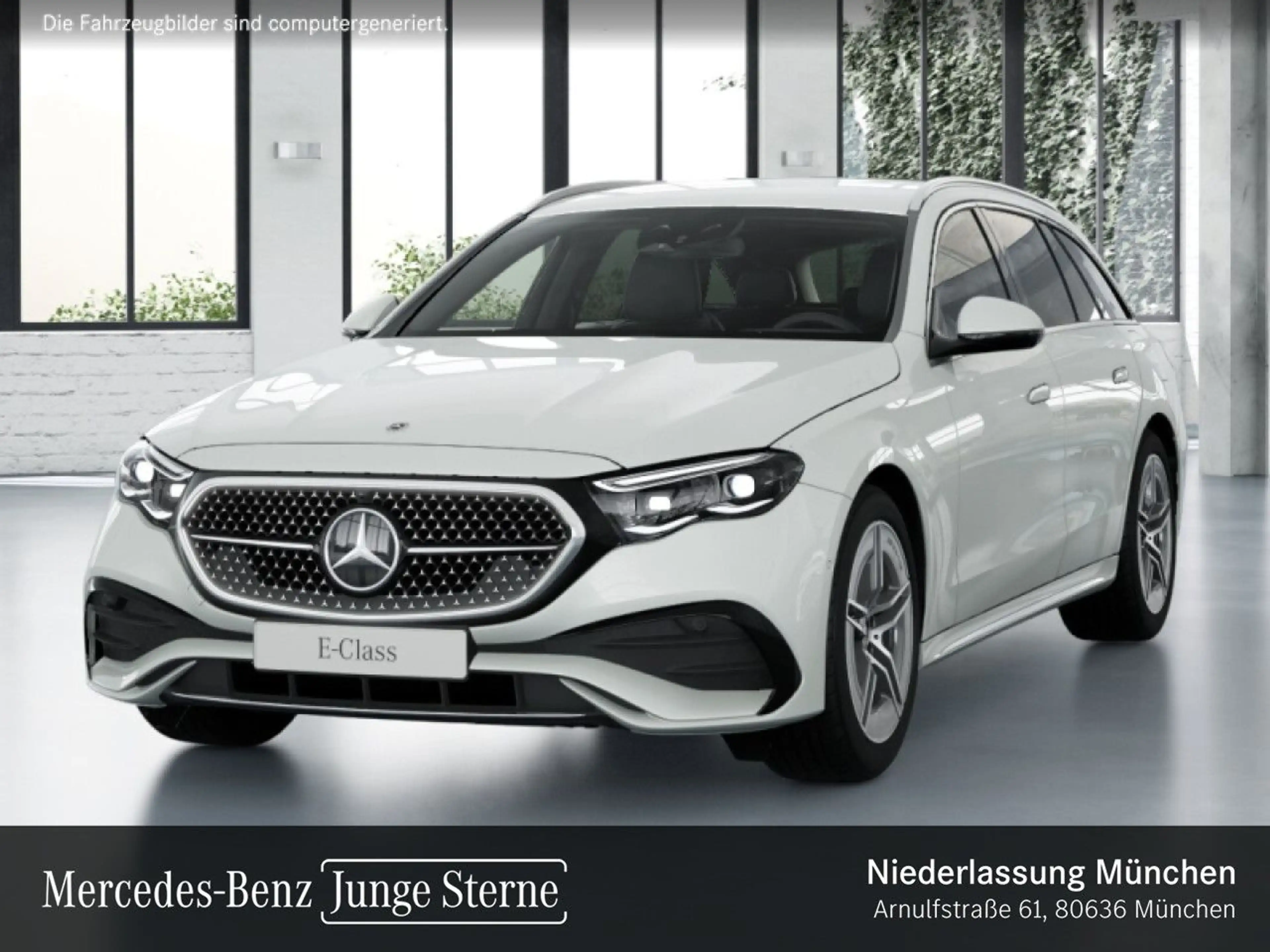 Mercedes-Benz E 300 de T 4M Hybrid AMG Fahrass 360° Distr. AHK — photo 2