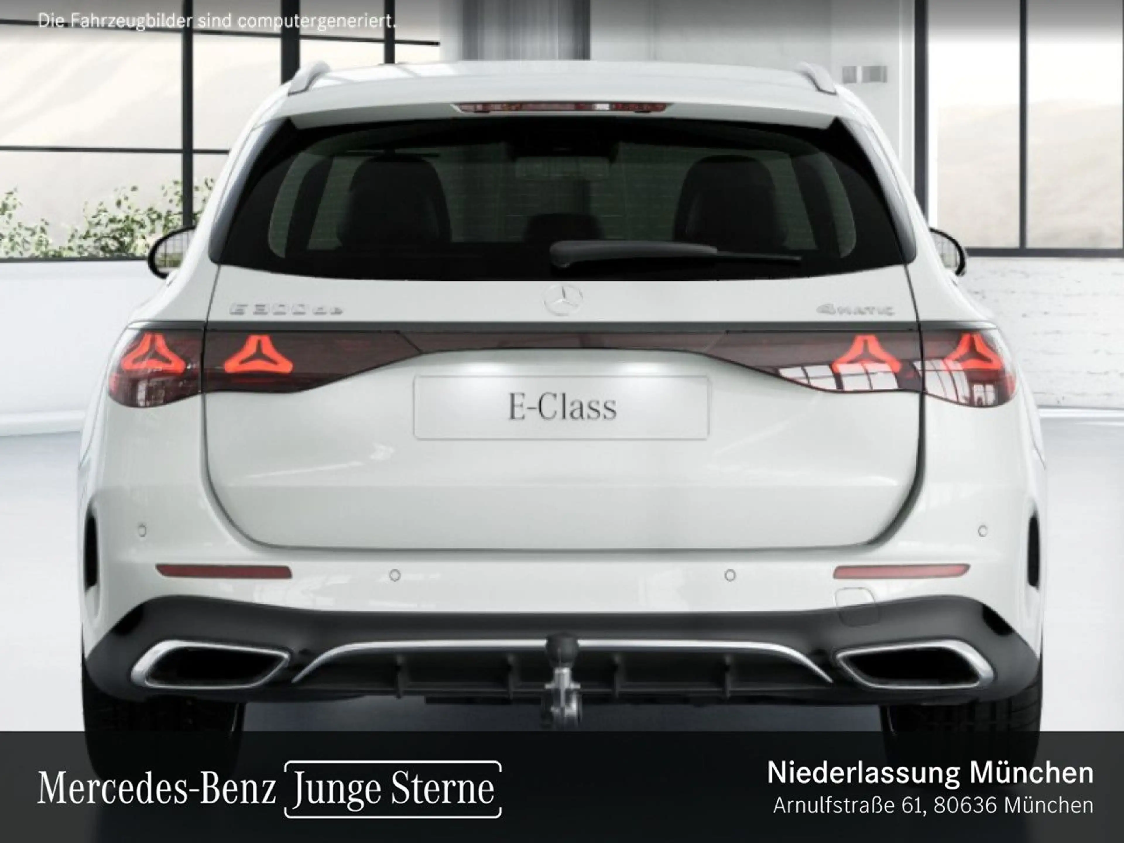 Mercedes-Benz E 300 de T 4M Hybrid AMG Fahrass 360° Distr. AHK — photo 9