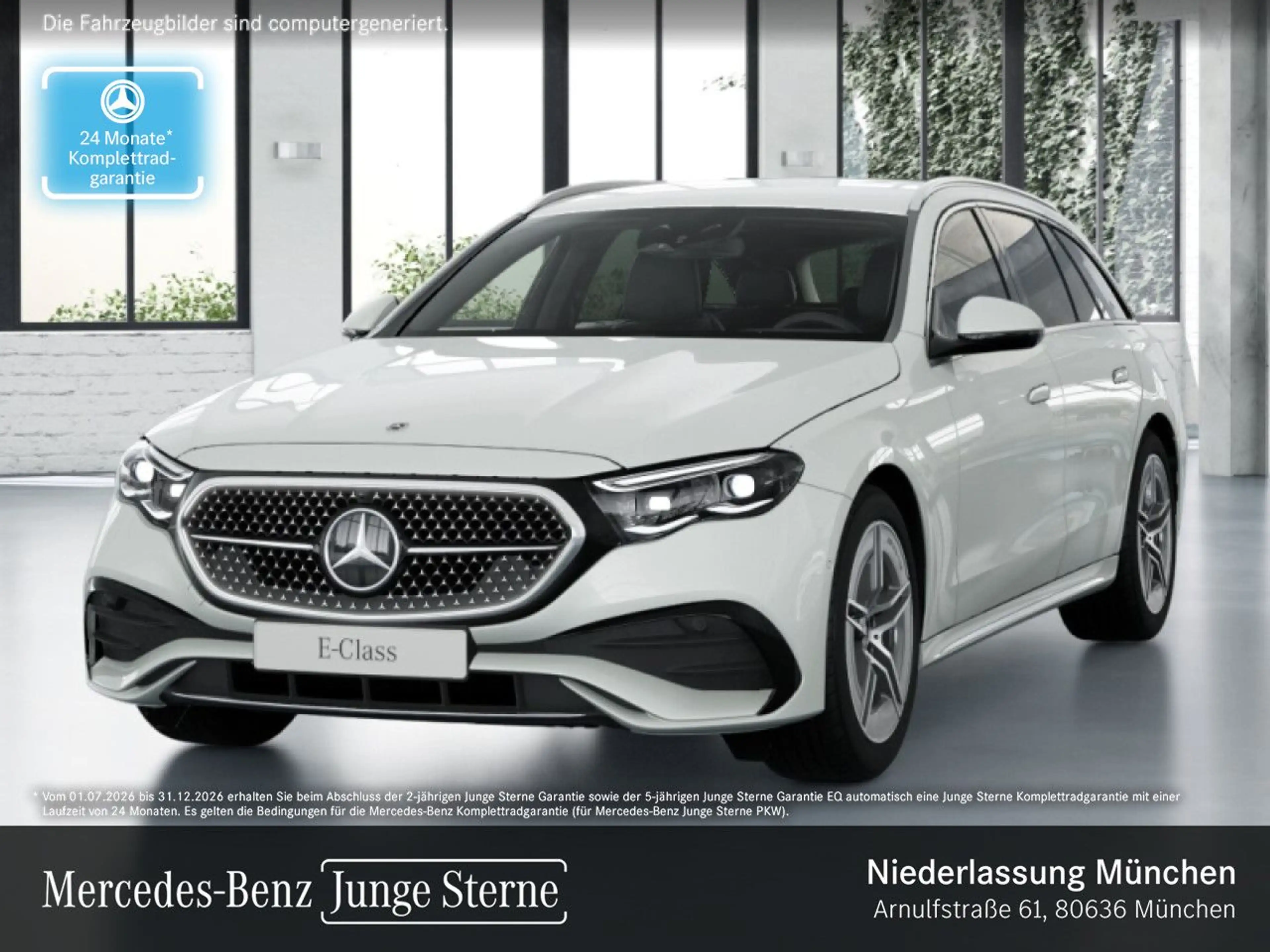 Mercedes-Benz E 300 de T 4M Hybrid AMG Fahrass 360° Distr. AHK