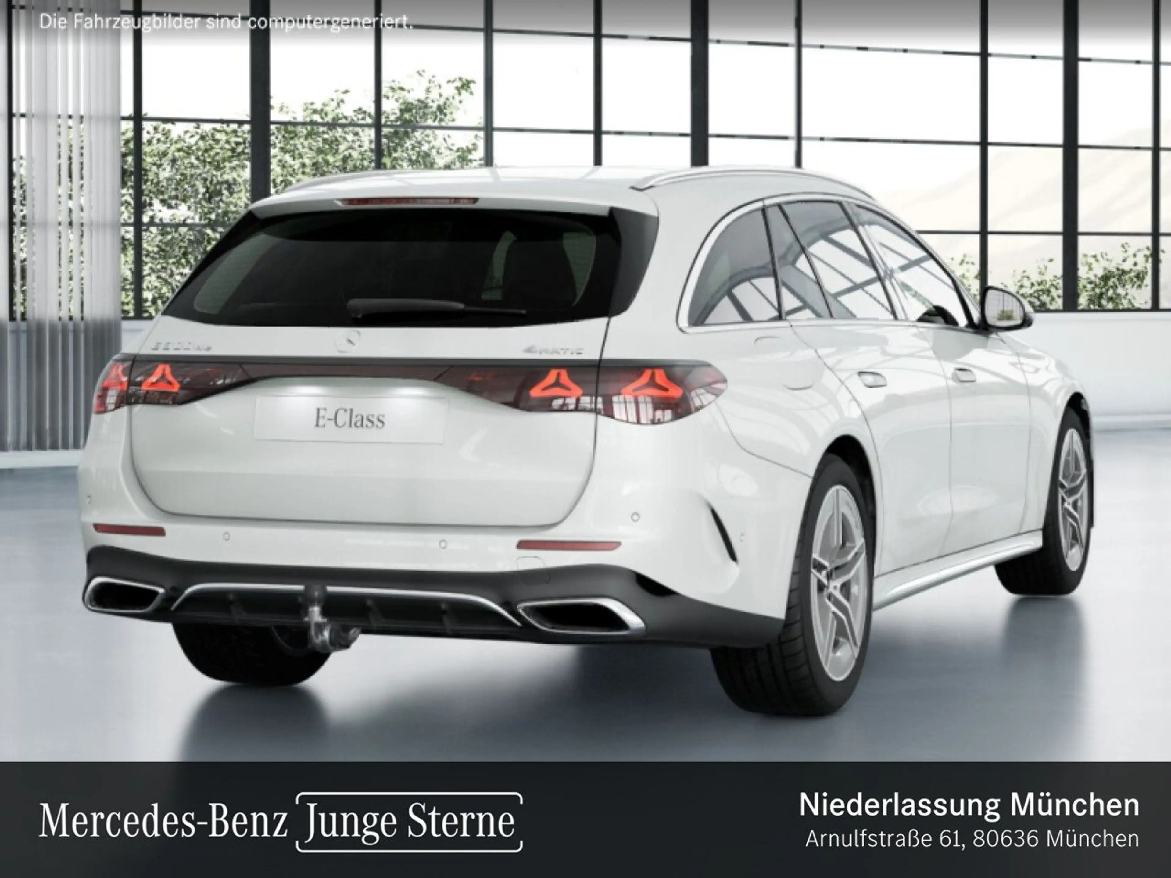 Mercedes-Benz E 300 de T 4M Hybrid AMG Fahrass 360° Distr. AHK — photo 5