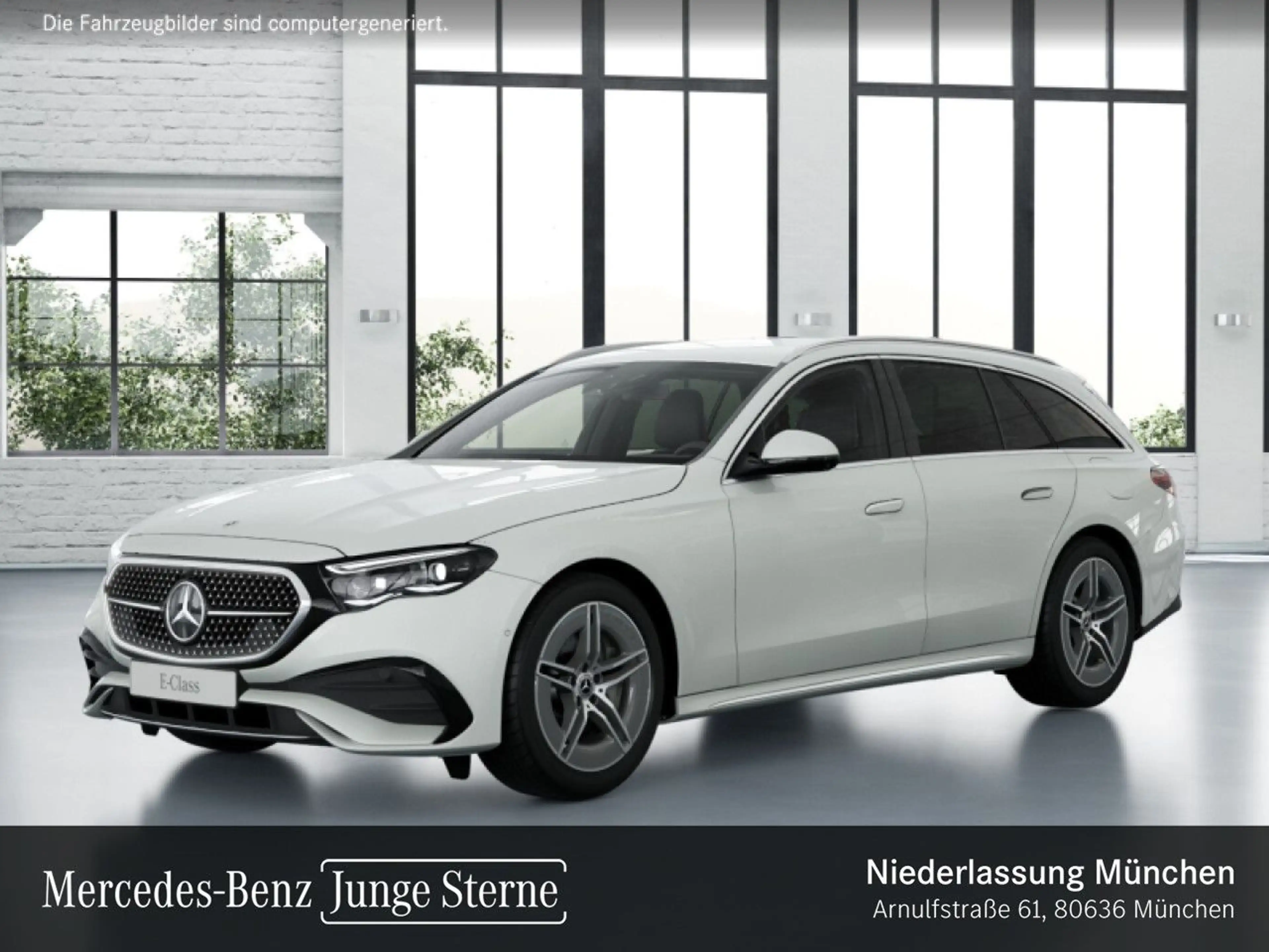 Mercedes-Benz E 300 de T 4M Hybrid AMG Fahrass 360° Distr. AHK — photo 14