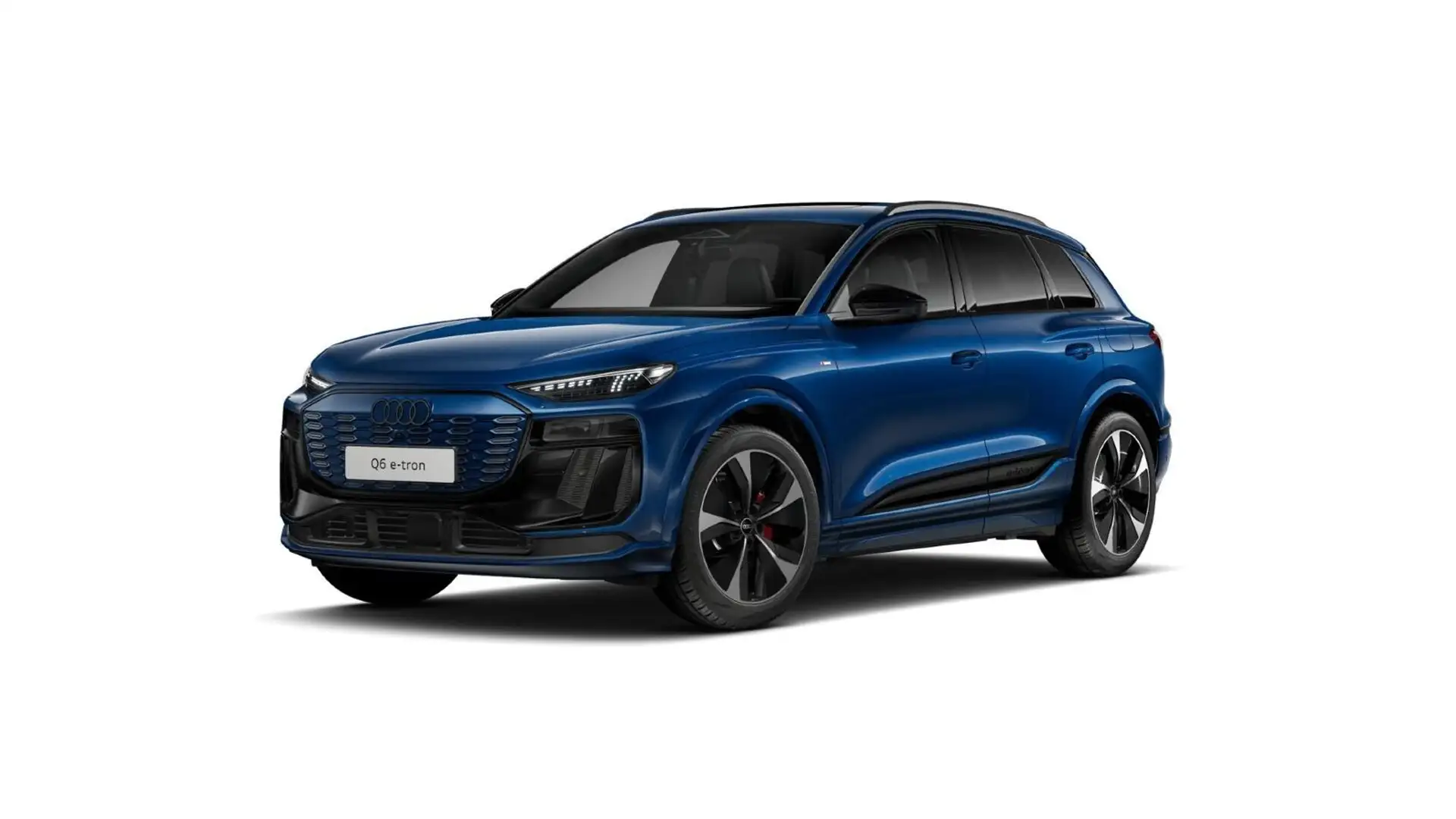 Audi Sonstige Q6 e-tron qu 2x S line AHK PANO HUD 360° LUFT Blau - 1