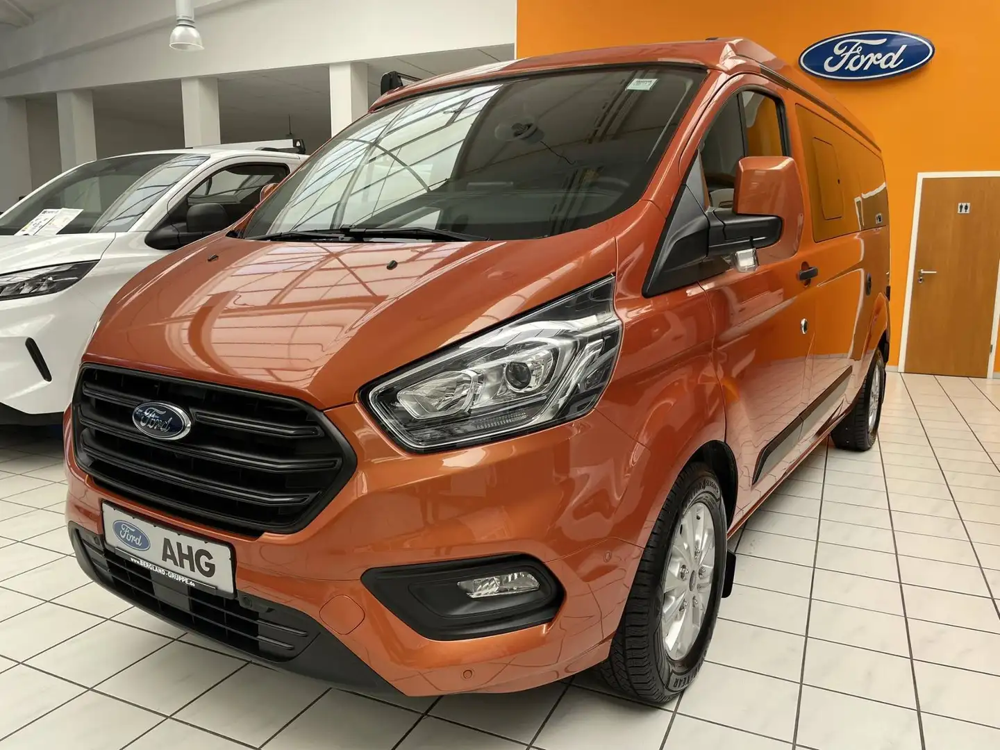 Ford Transit Custom 340L2 Nugget *Faltdach*RFK*Automatik* Orange - 1