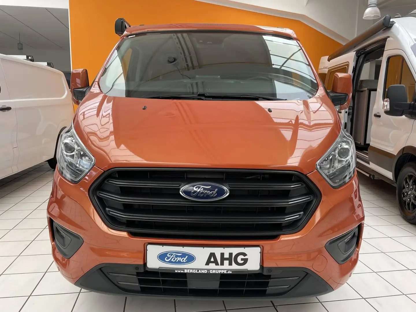 Ford Transit Custom 340L2 Nugget *Faltdach*RFK*Automatik* Orange - 2