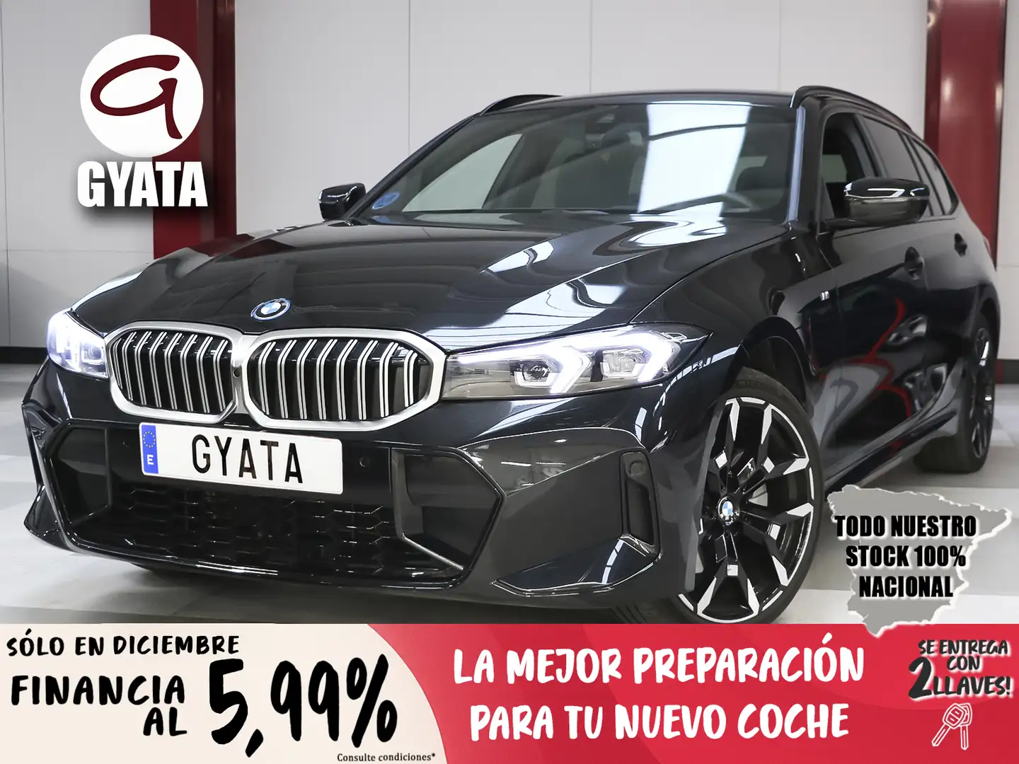 BMW 330 330e xDrive Touring Negro - 1
