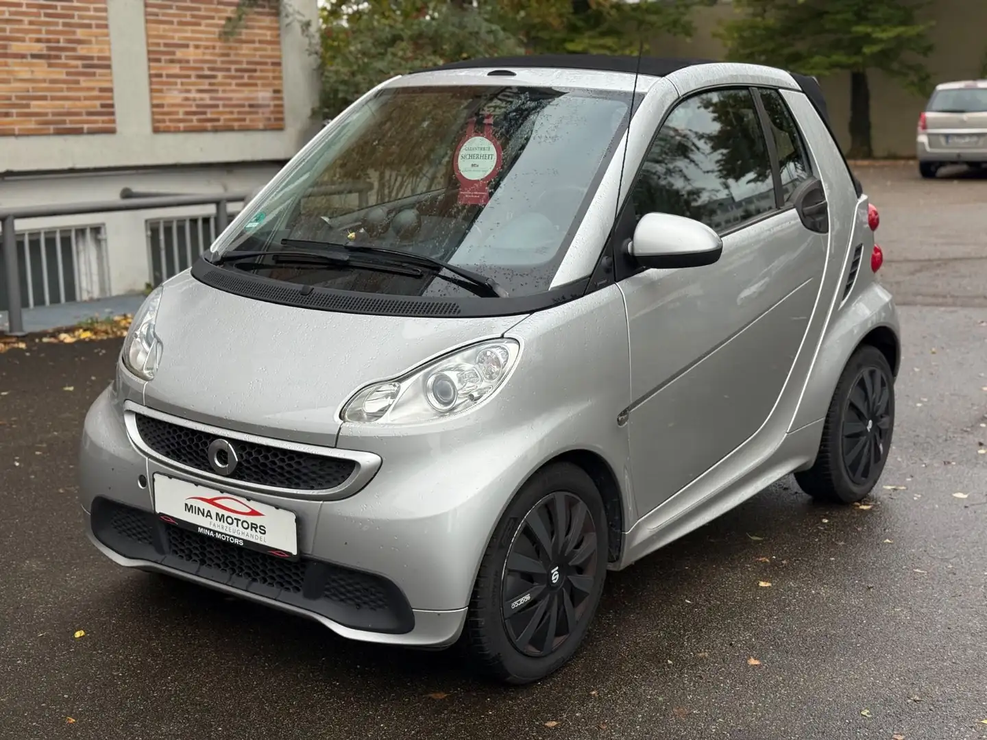 smart forTwo fortwo cabrio *Servo*SHZ*Automatik Argent - 1