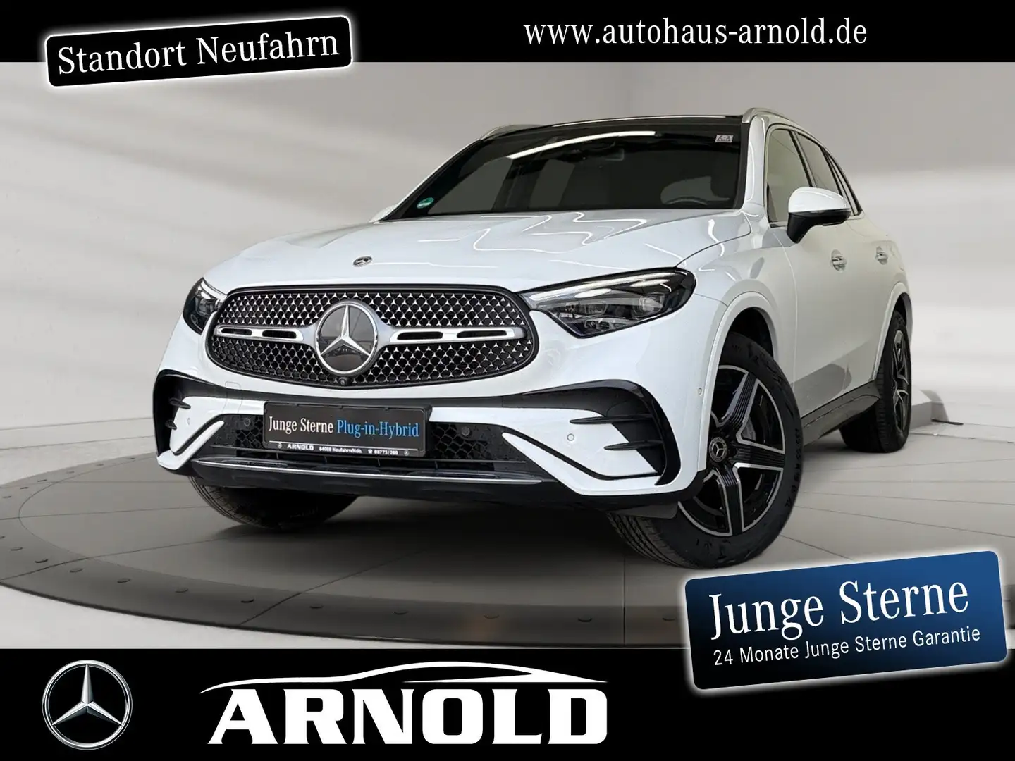 Mercedes-Benz GLC 300 GLC 300 de 4M AMG-Line AIRMATIC HuD PanoD. 360° Weiß - 1