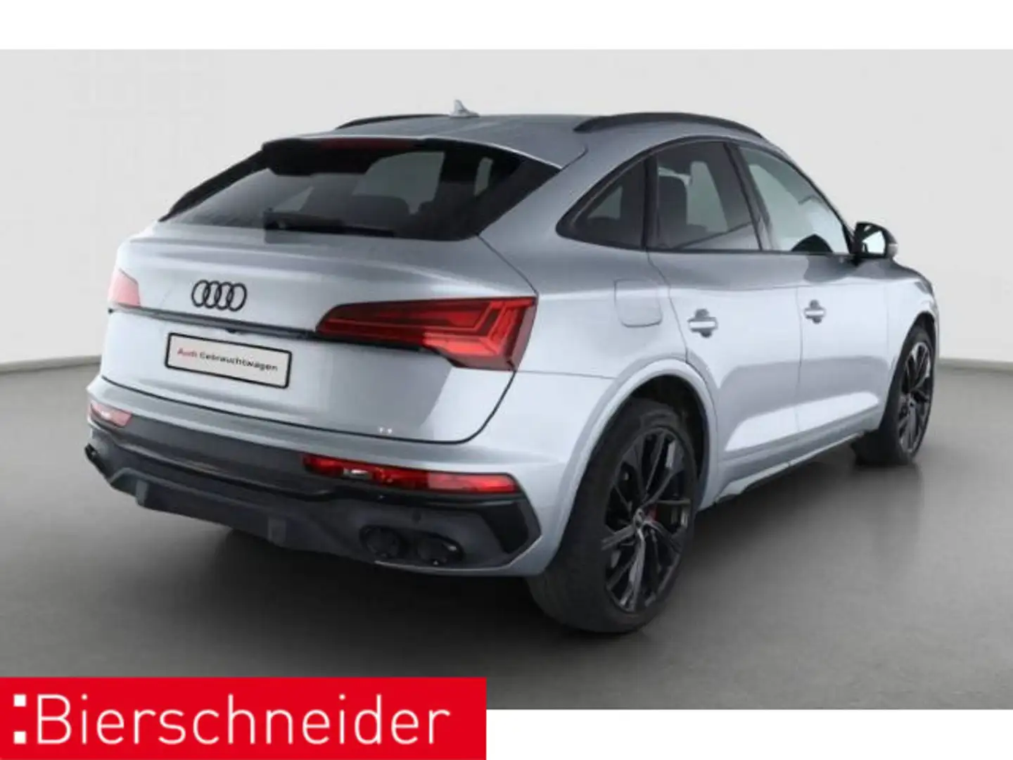 Audi SQ5 TDI qu AHK MATRIX STHZ CAM ACC 21 Silber - 2