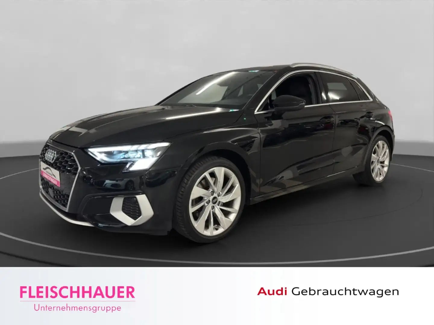 Audi A3 Sportback 35 TFSI advanced Matrix+Navi+18''+VC+App Schwarz - 1