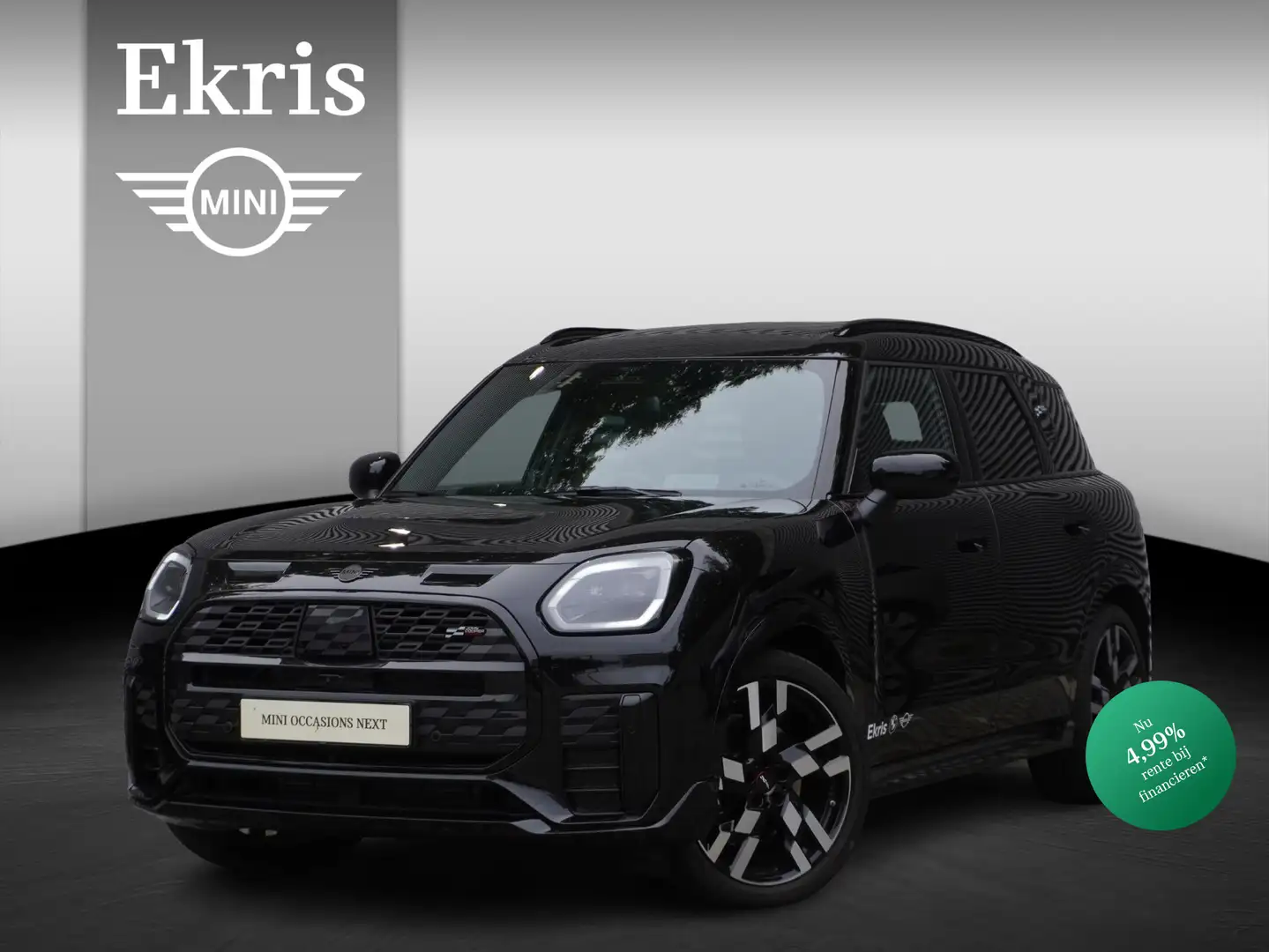 MINI Countryman C John Cooper Works Uitvoering | Pakket XL | Glazen Zwart - 1