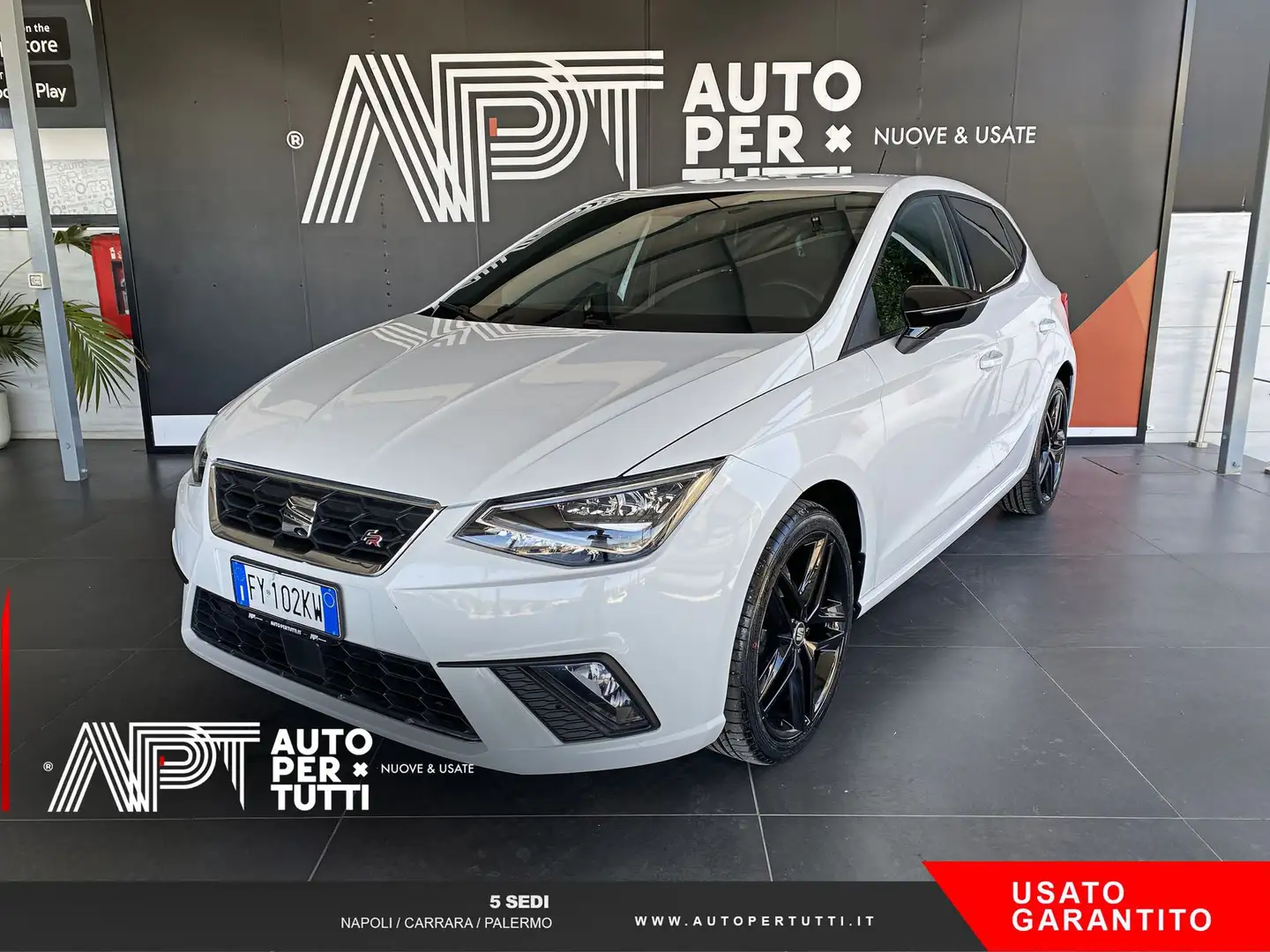 SEAT Ibiza Ibiza 1.0 tgi FR 90cv my19 Wit - 1