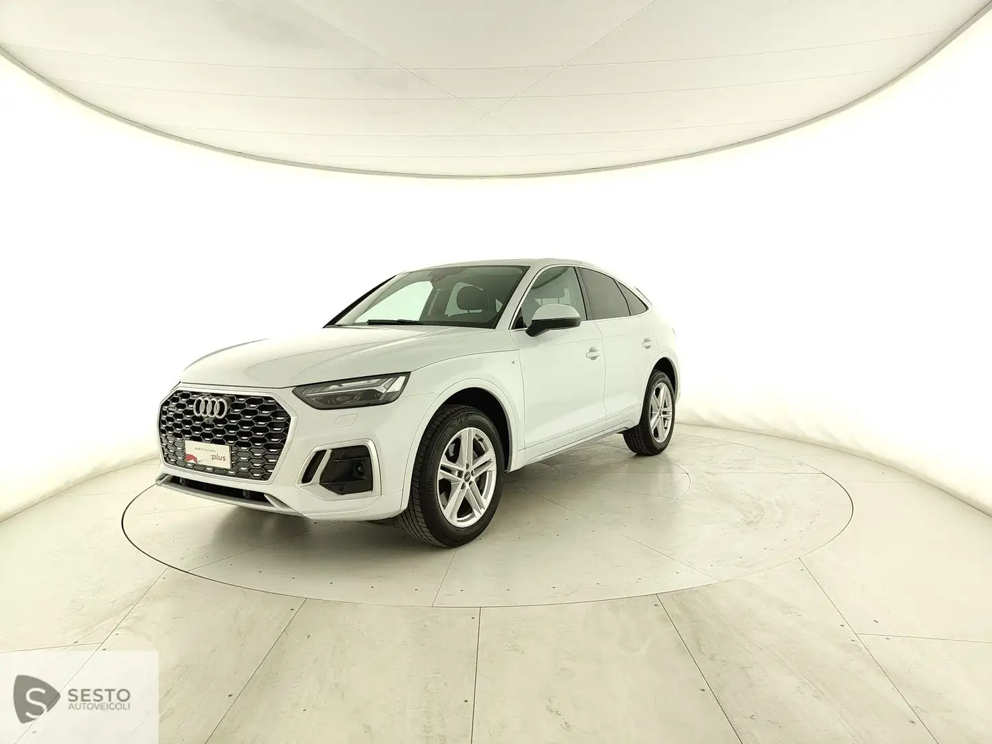 Audi Q5 I Sportback 2021 Sportback 40 2.0 tdi mhev 12V S Bianco - 1