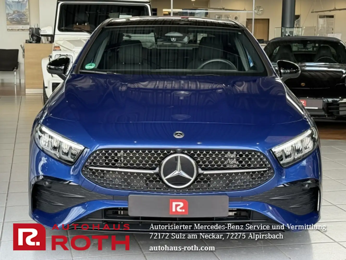 Mercedes-Benz A 250 A 250 4M Limousine AMG Night Pano-Dach 19"-LMR LED Azul - 2