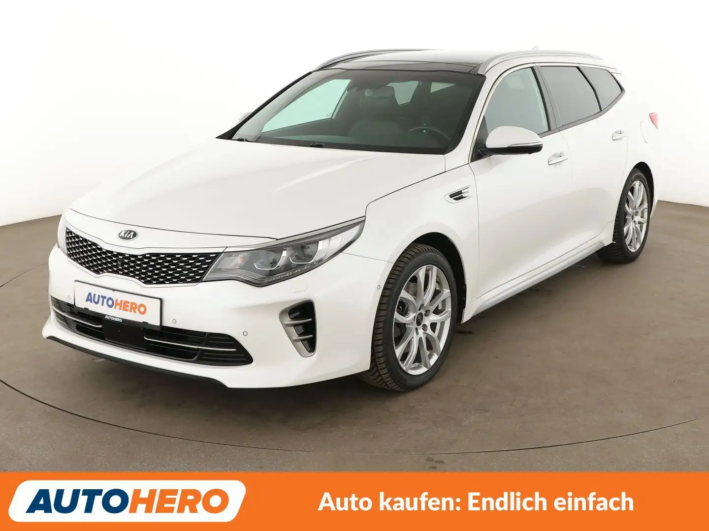 Kia Optima 1.7 CRDi GT Line Aut.*NAVI*LED*ACC*CAM*PDC*SHZ*H/K Blanco - 1