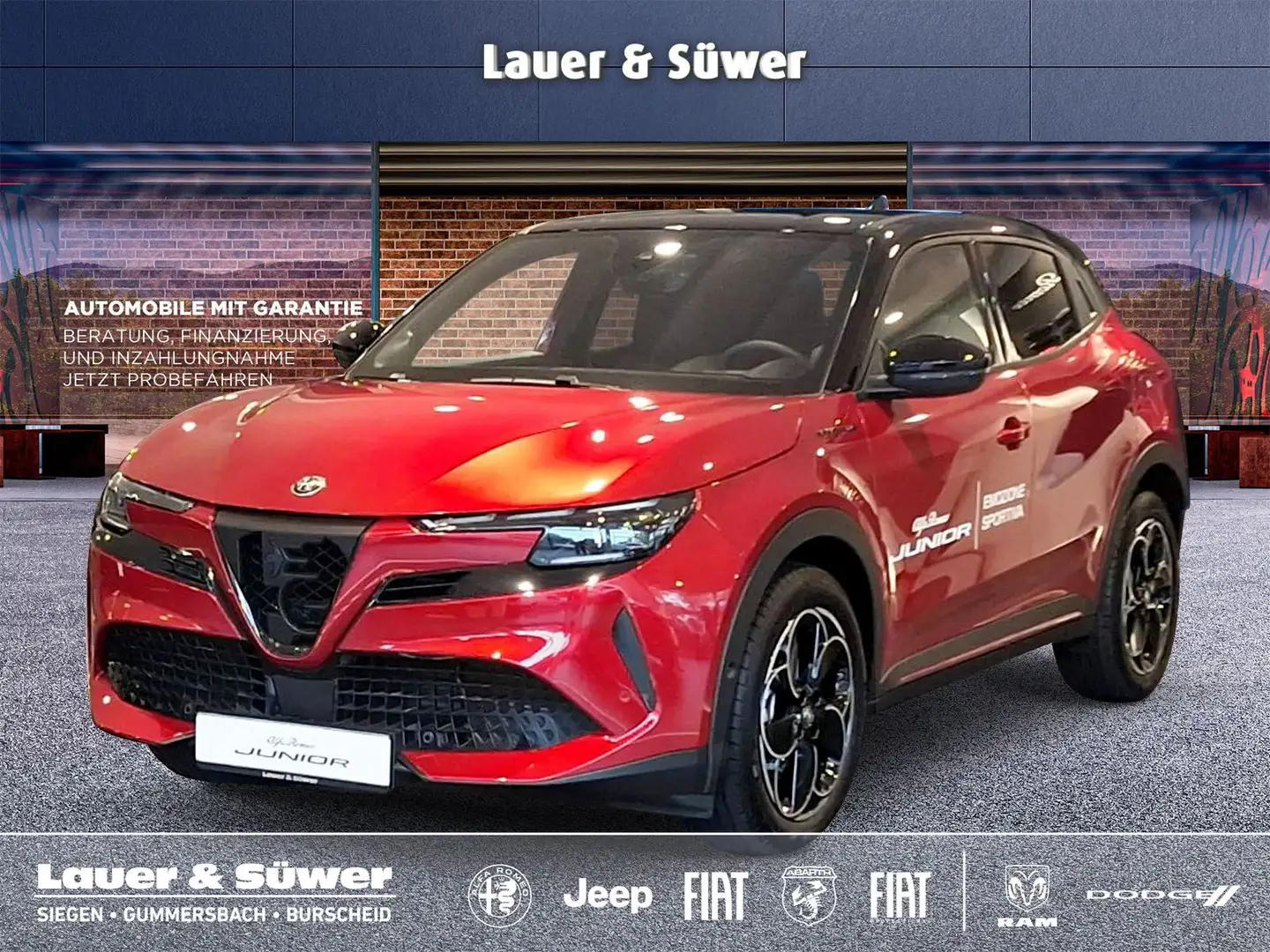 Alfa Romeo Junior Elettrica Speciale Rojo - 1