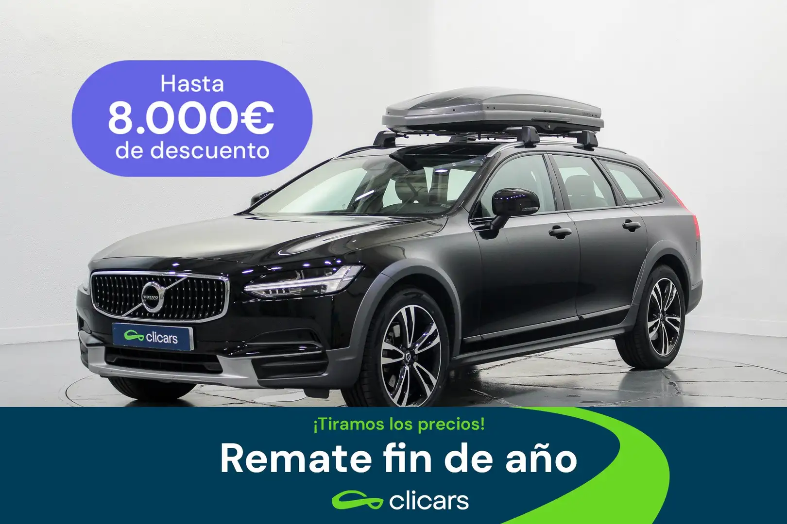Volvo V90 Cross Country D4 AWD Aut. Gris - 1