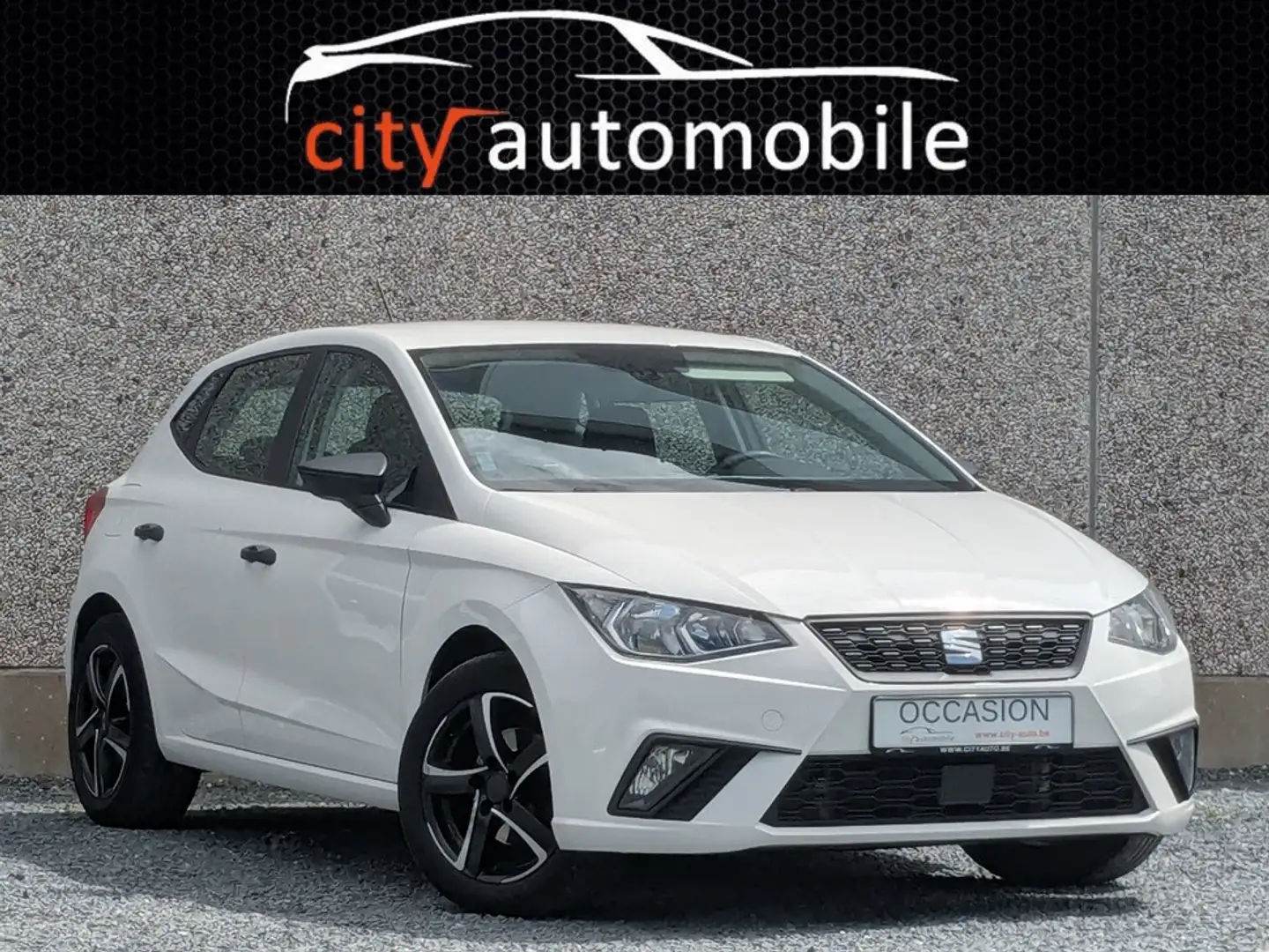 SEAT Ibiza 1.6 TDI CLIMATISATION GPS BLUETOOTH Blanco - 1
