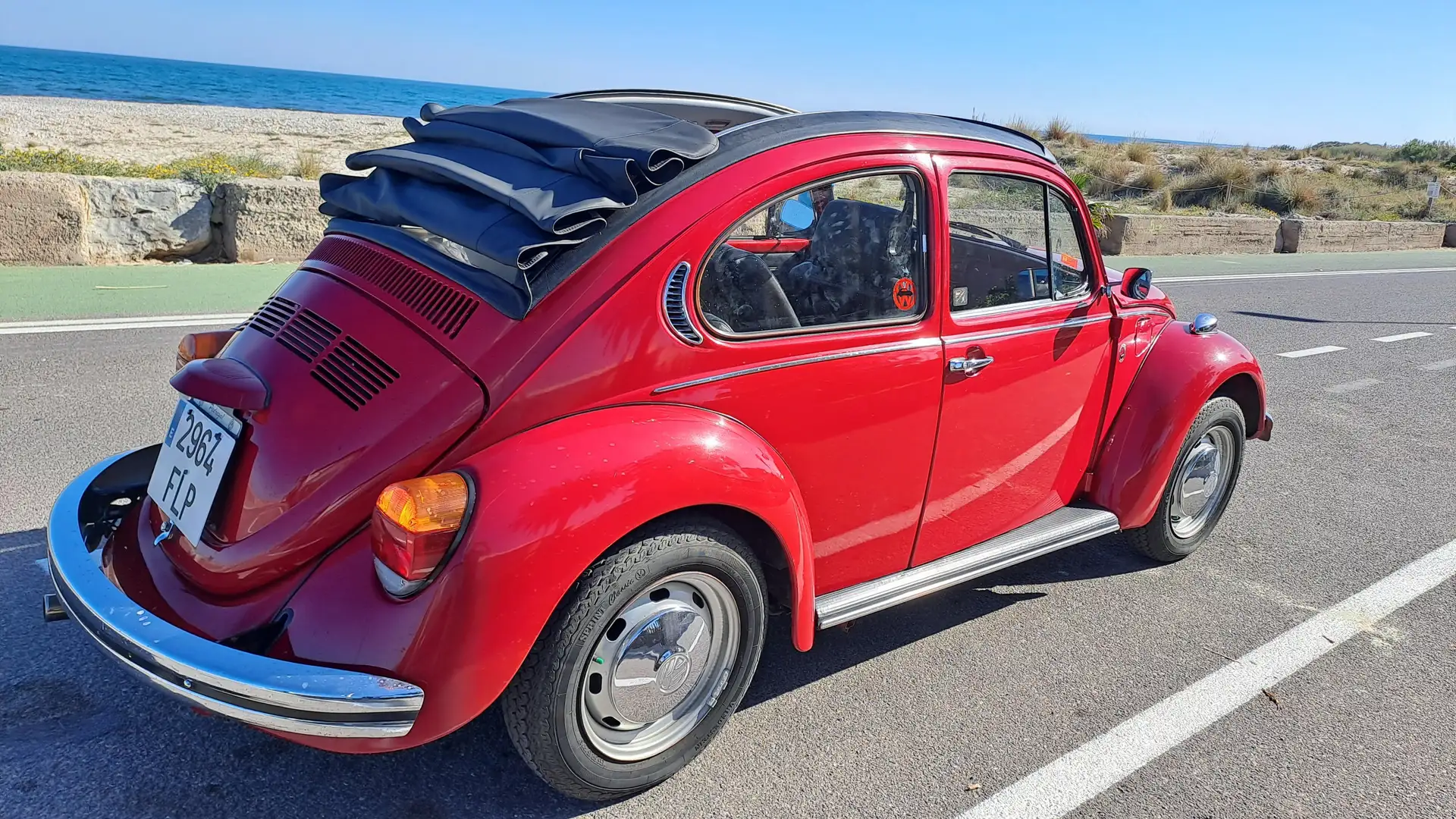 Volkswagen Escarabajo 1600i Open Air Rouge - 1