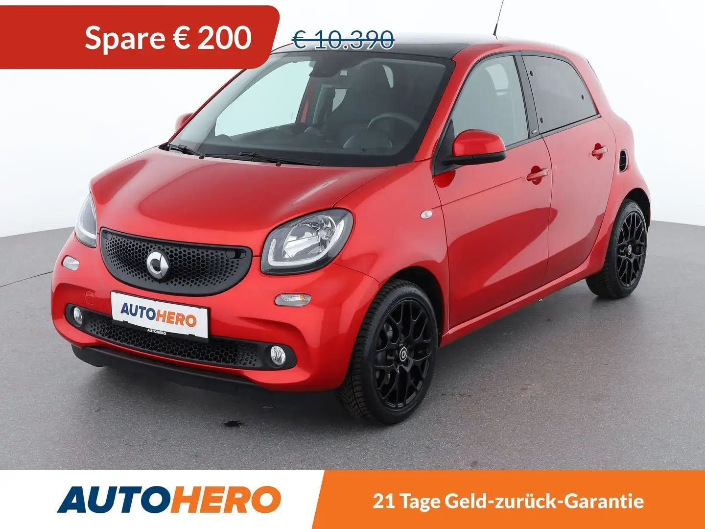 smart forFour 0.9 Turbo Basis Prime Roşu - 1
