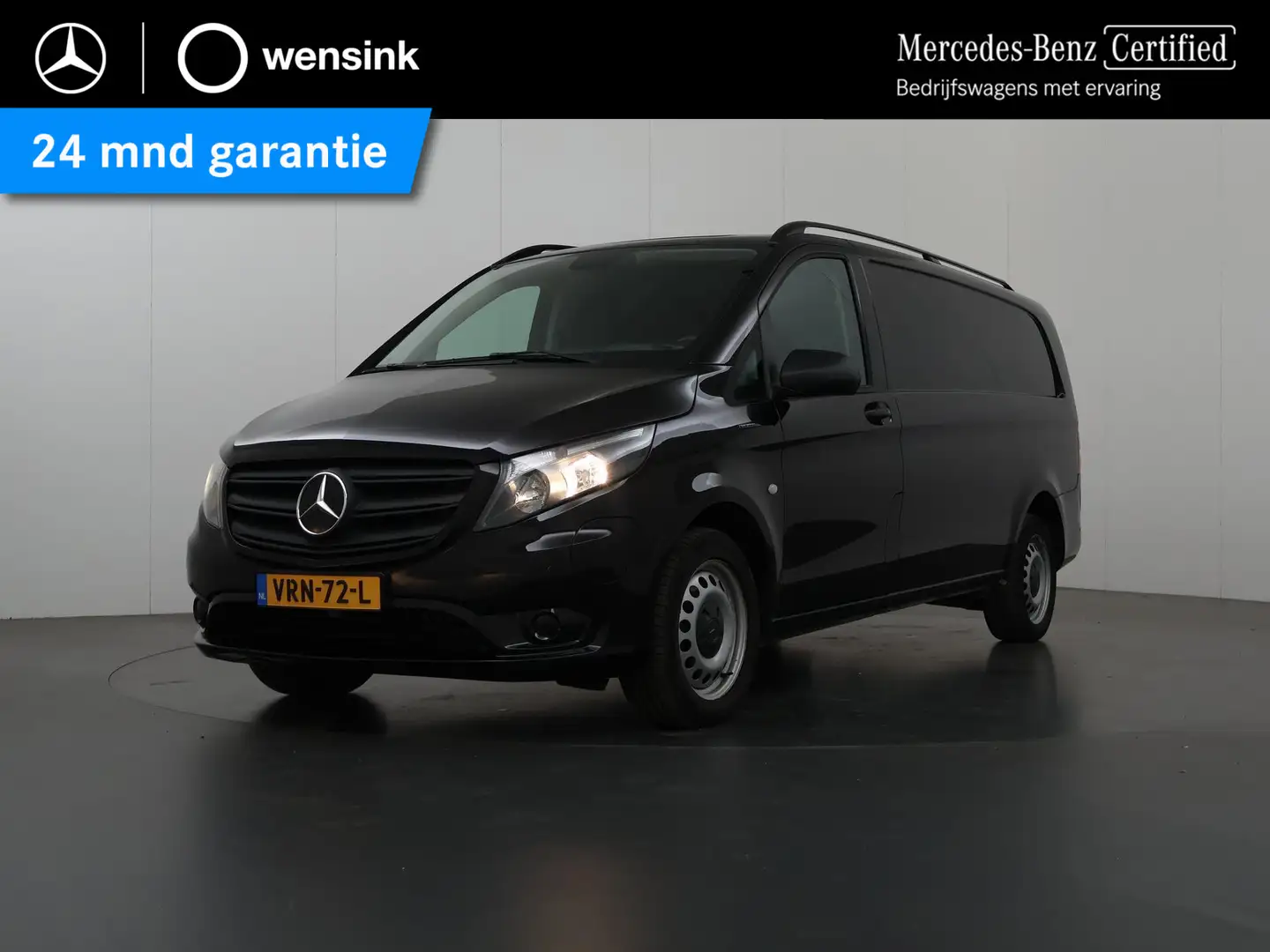 Mercedes-Benz Vito eVito XL L3 66 kWh | AIRCO | ACHTERUITRIJCAMERA | Noir - 1
