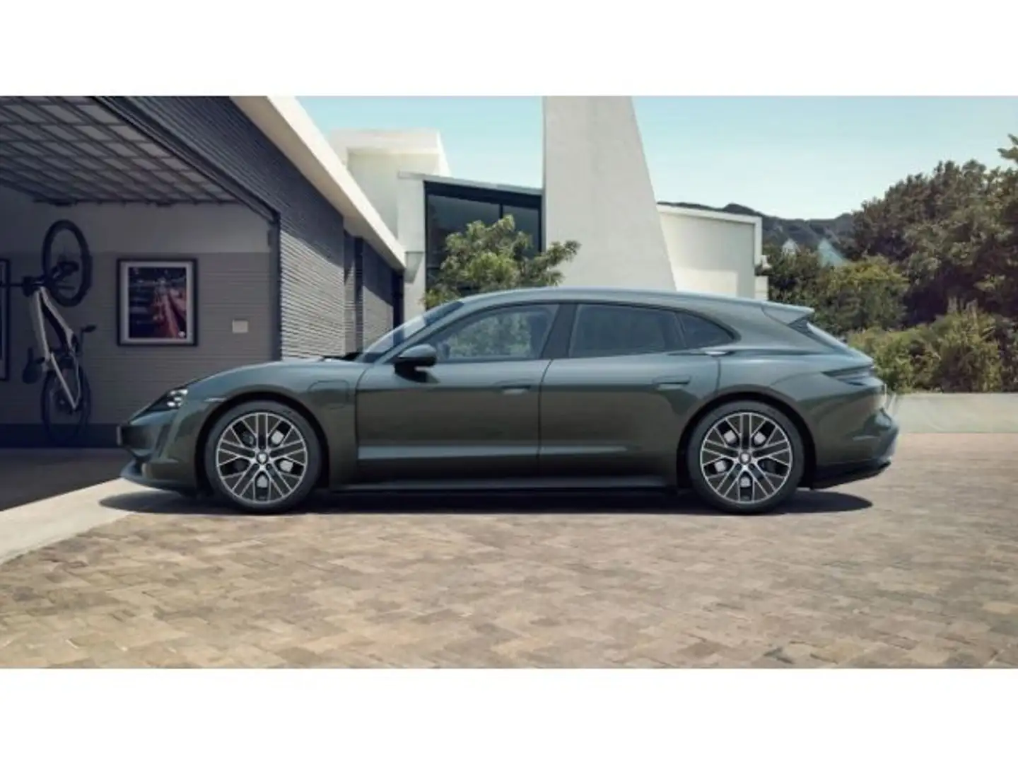 Porsche Taycan Sport Turismo Luftfed.,Hinterachsl.,BOSE, Gris - 2