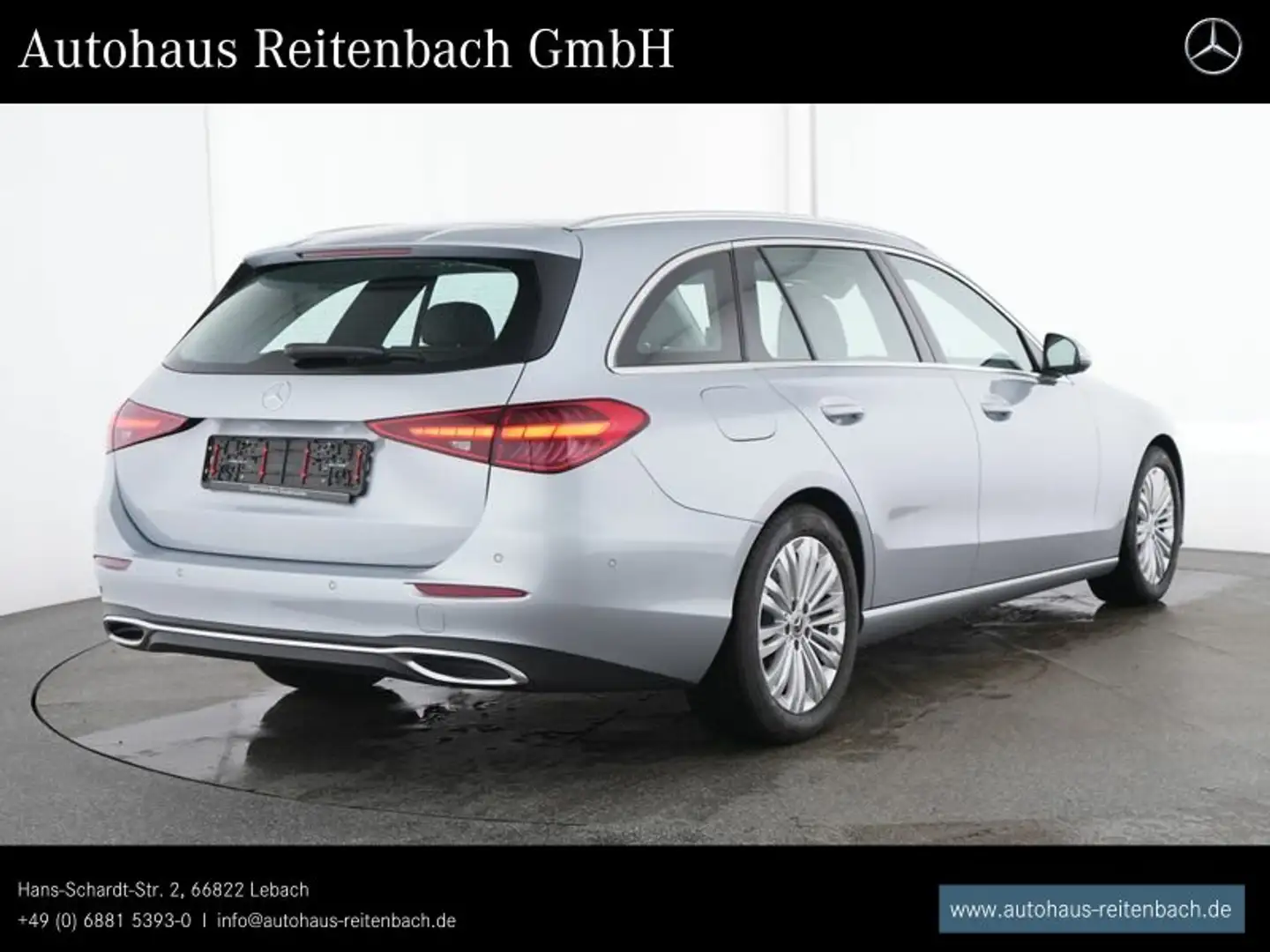 Mercedes-Benz C 180 C180T AVANTGARDE AHK+LED KAMERA+AMBIENT+NAVI+SHZ Silber - 2