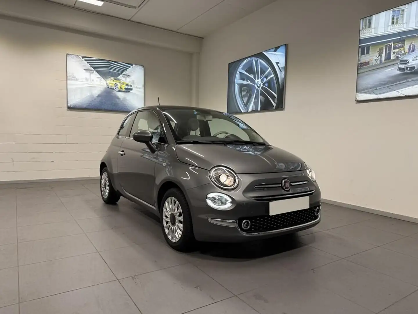 Fiat 500 1.2 Lounge 69cv my20 Grigio - 2