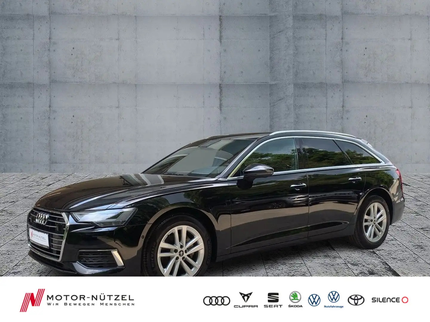 Audi A6 40 TDI S-TR DESIGN 5JG+LED+NAVI+PANO+VC Noir - 1