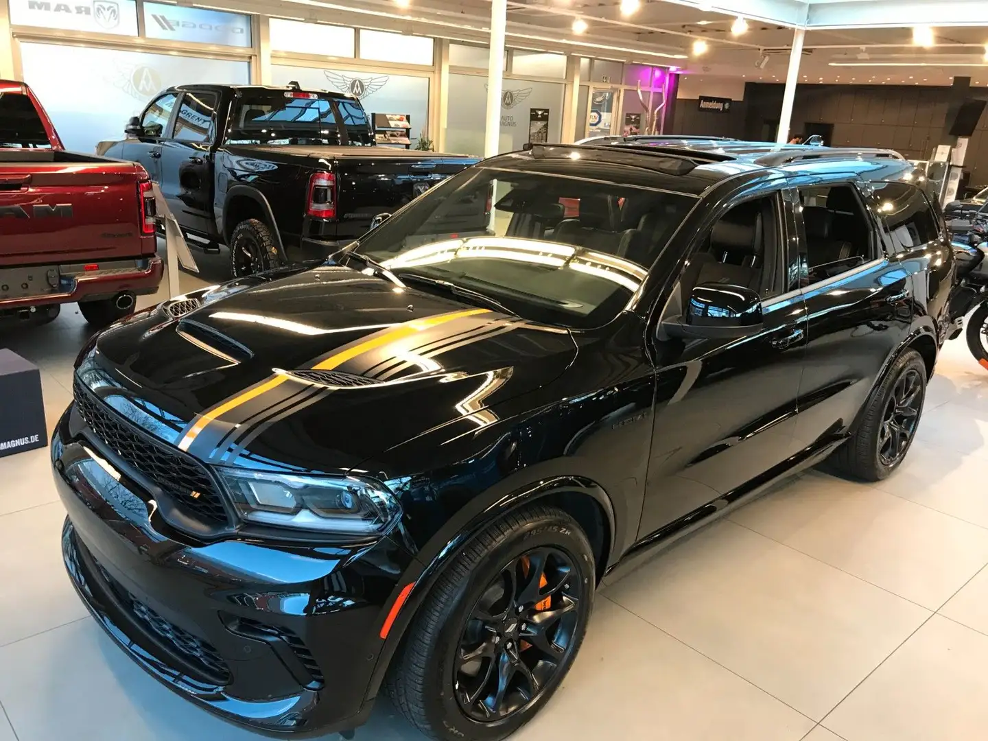 Dodge Durango R/T  *7-SITZER*LPG*AHK*Hemi-Orange* Zwart - 2