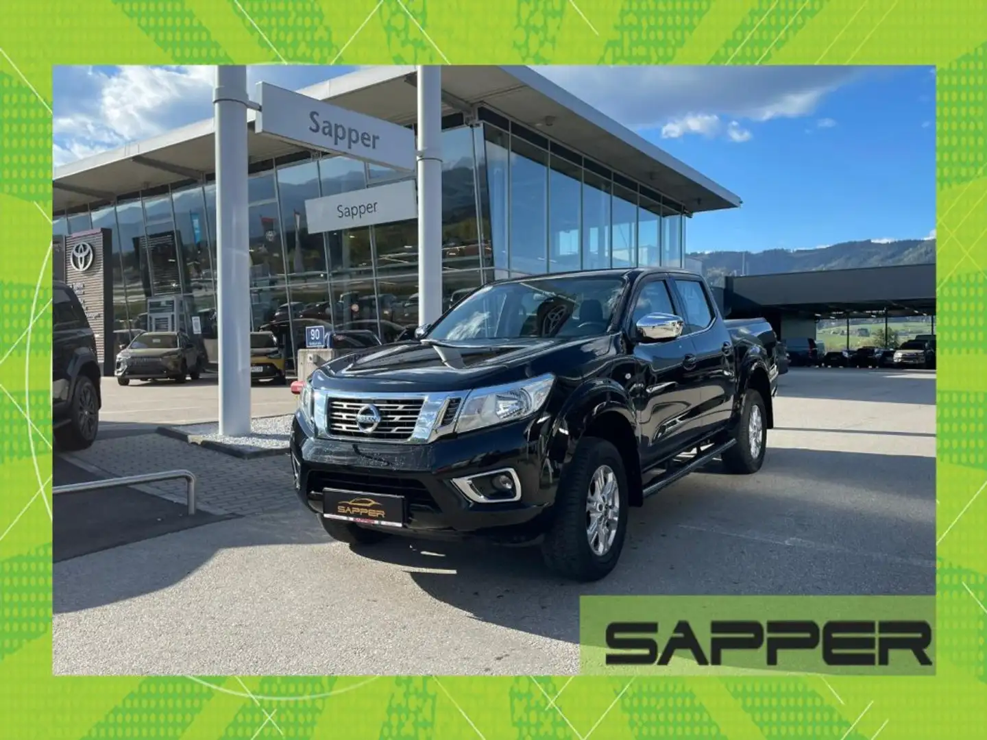 Nissan Navara Double Cab 4x4 2,3 dCi Acenta Schwarz - 1