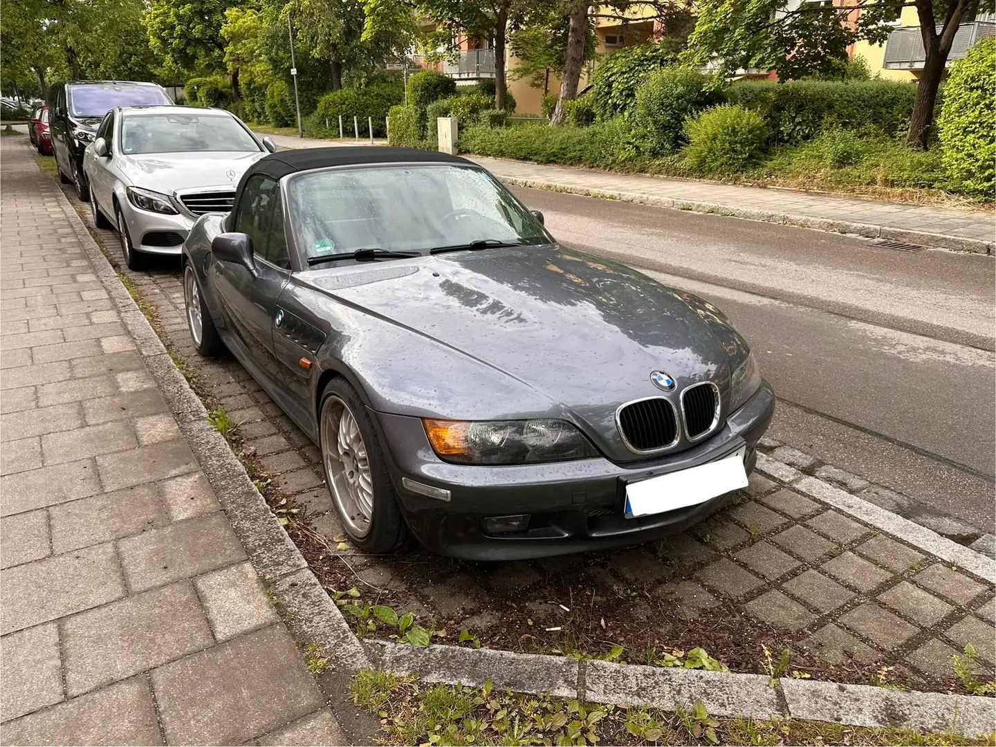 BMW Z3 roadster 1.8 Gris - 1