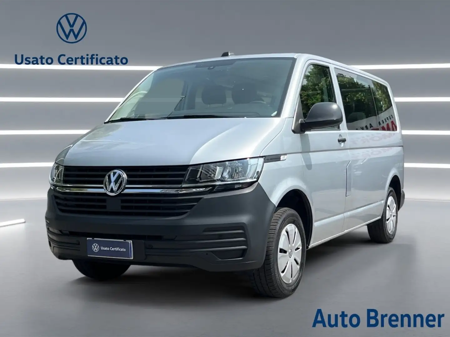 Volkswagen T6 Transporter T6.1 Transporter 30 2.0 tdi 150cv kombi Business p Srebrny - 1