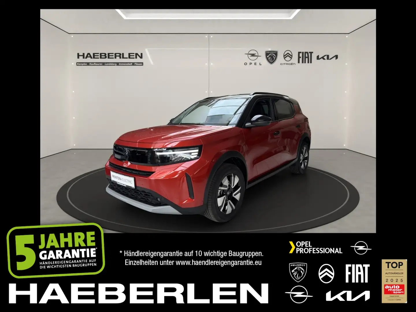 Opel Frontera -e GS 83KW +SpurW KAM KlimaA PDC SpurH Grijs - 1